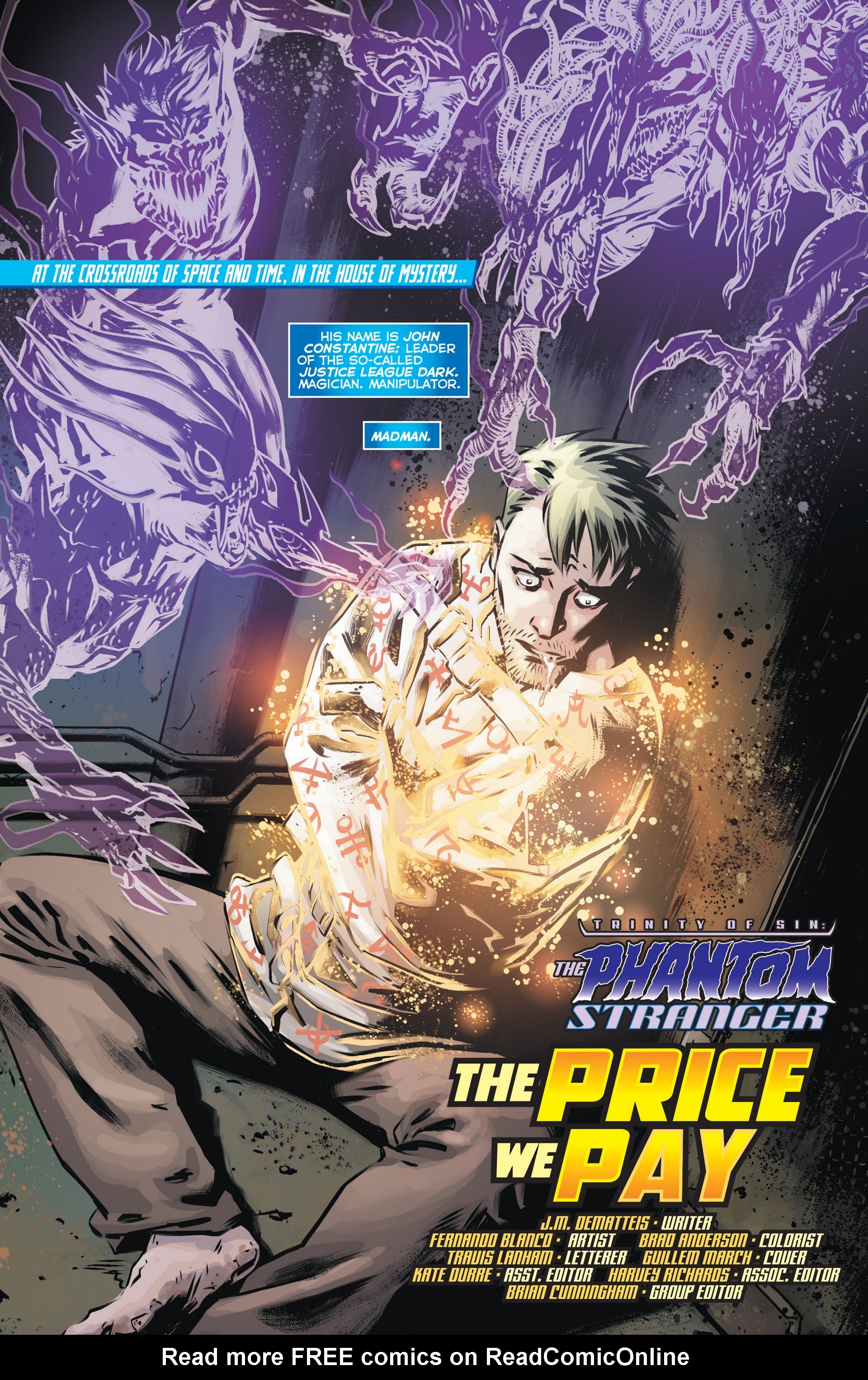 Read online Trinity of Sin: The Phantom Stranger comic -  Issue #16 - 2