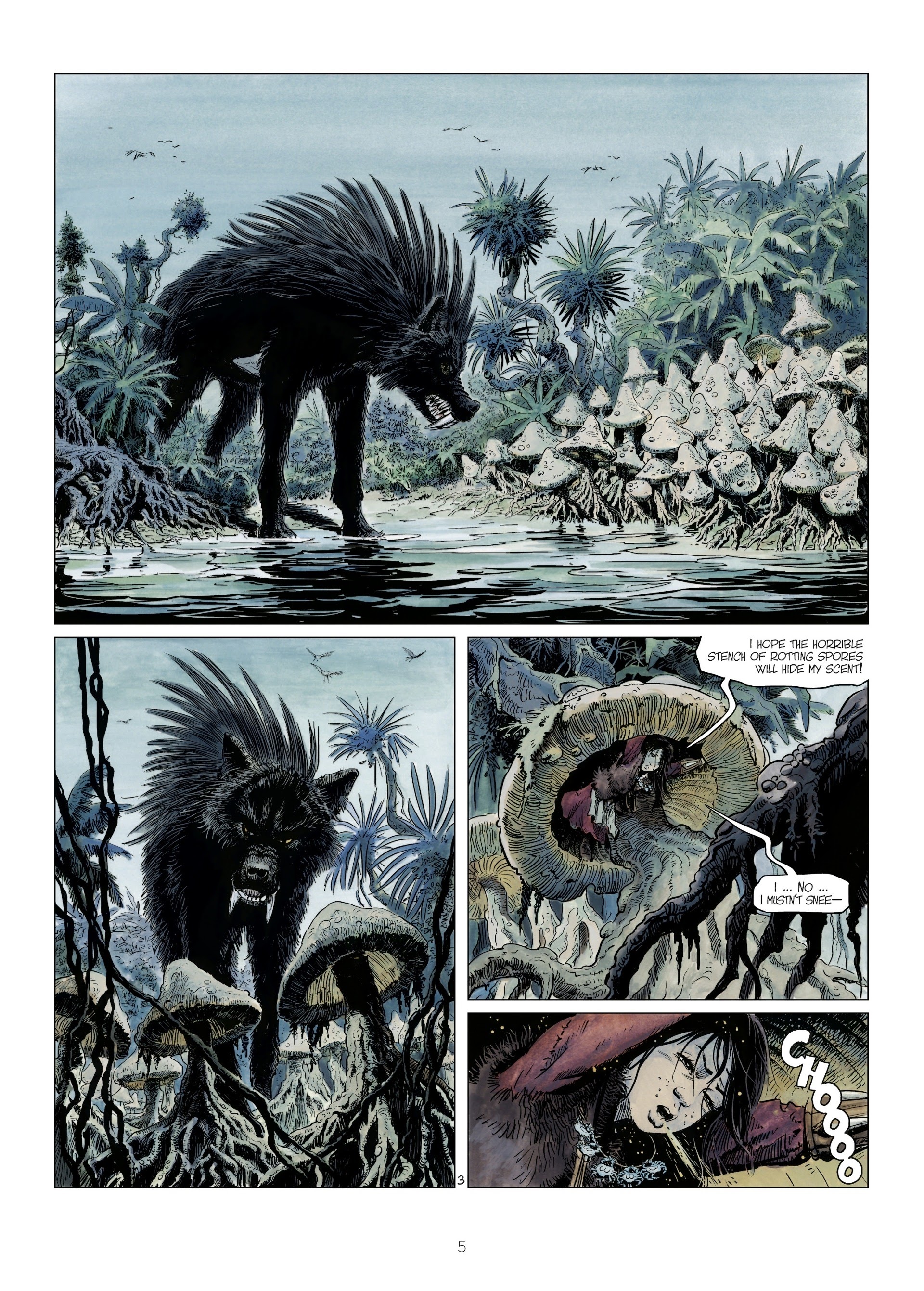 Read online The World of Thorgal: Wolfcub comic -  Issue #3 - 7