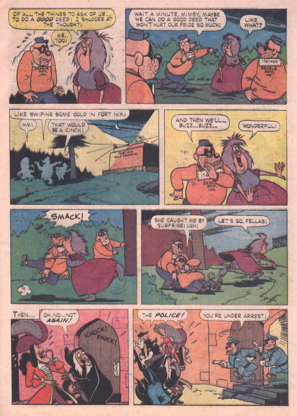 Read online Walt Disney THE BEAGLE BOYS comic -  Issue #1 - 33