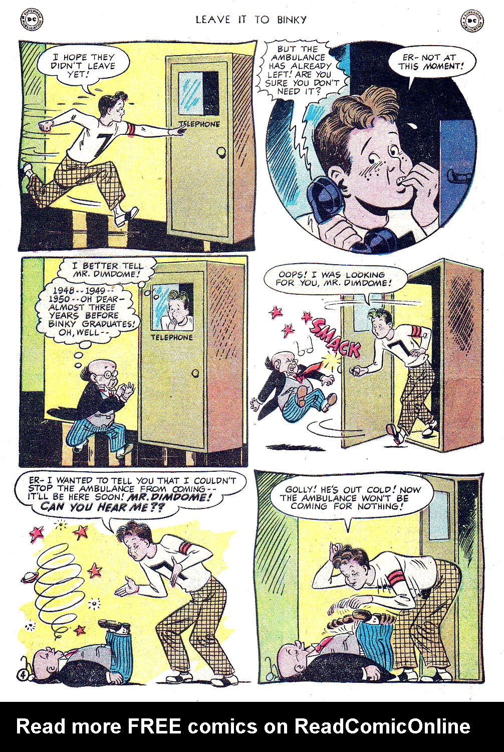 Read online Leave it to Binky comic -  Issue #4 - 6