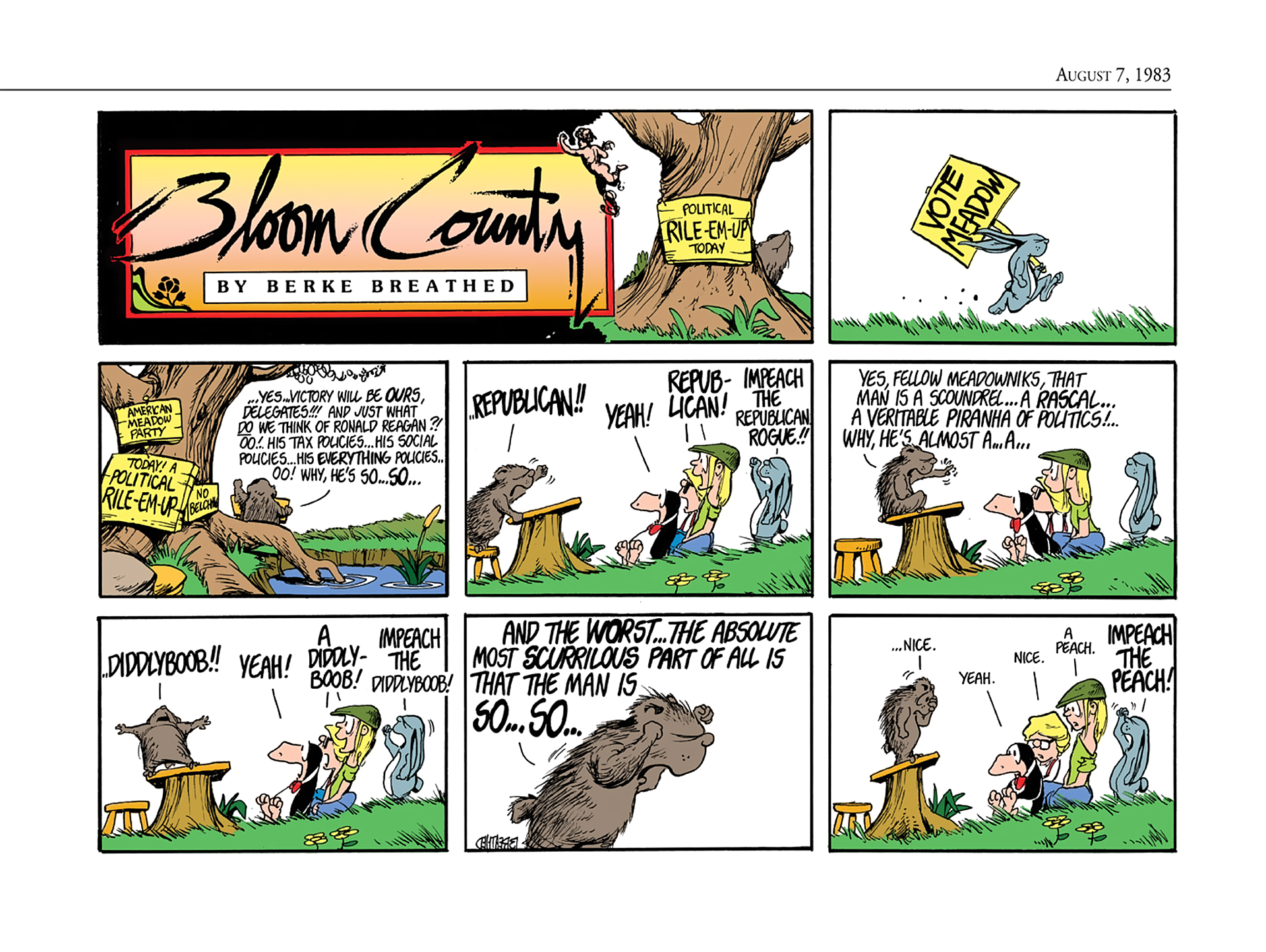 Read online The Bloom County Digital Library comic -  Issue # TPB 3 (Part 3) - 30