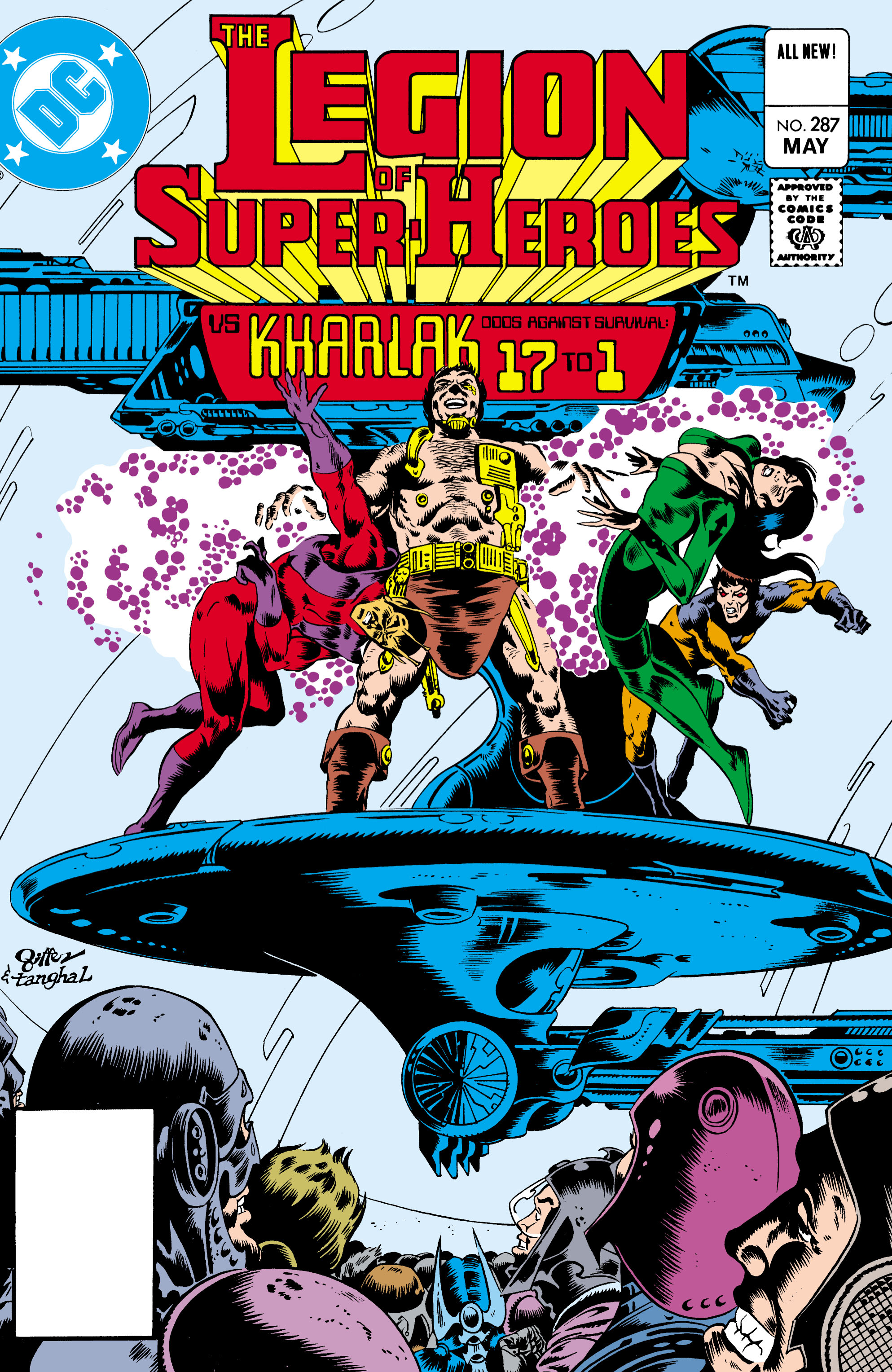 Read online Legion of Super-Heroes (1980) comic -  Issue #287 - 1