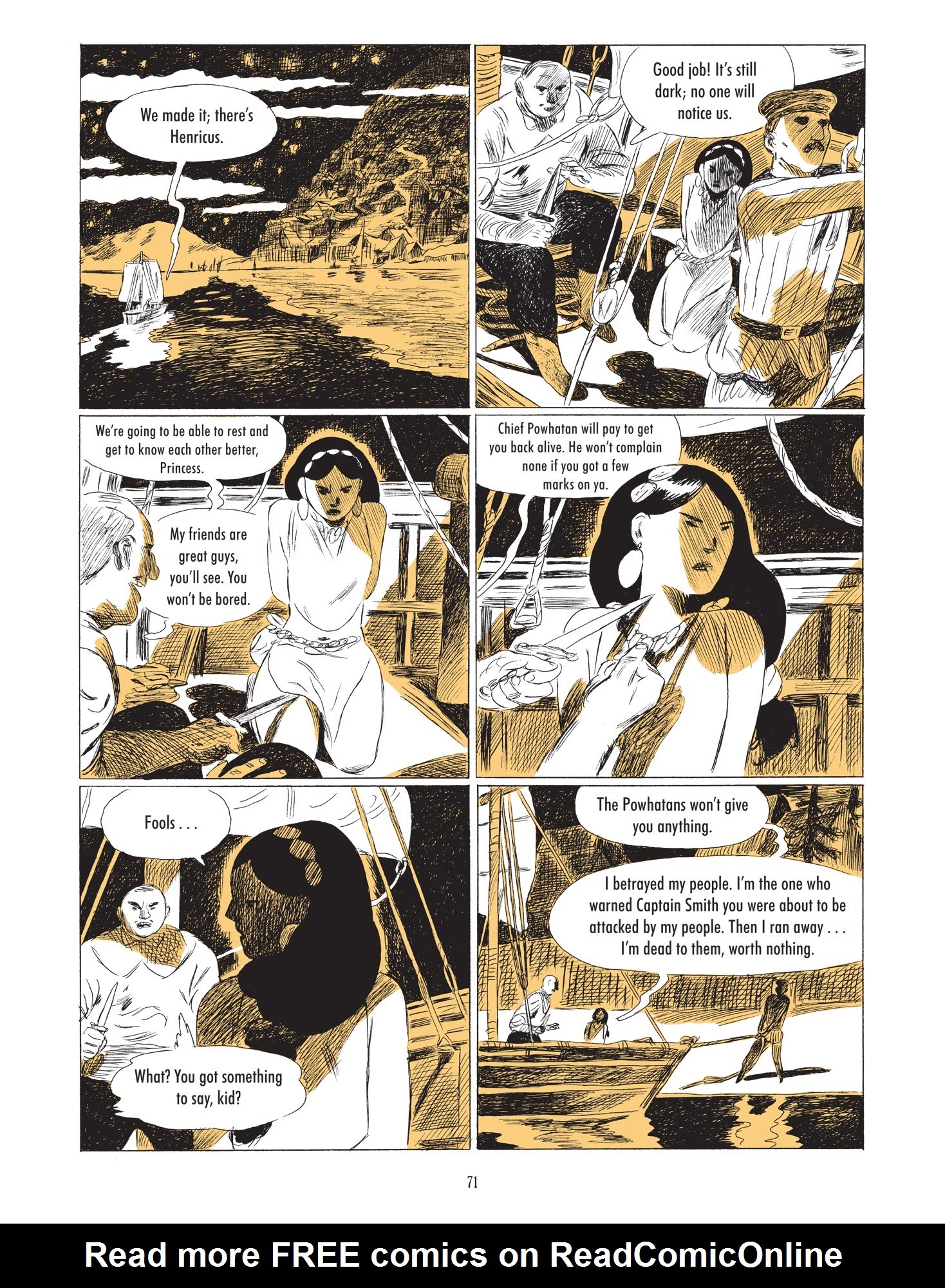 Read online Pocahontas: Princess of the New World comic -  Issue # TPB - 72