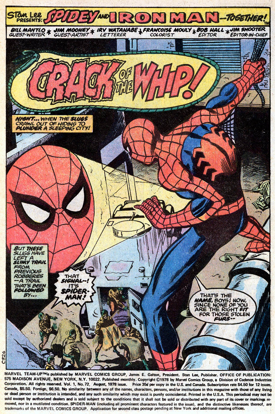 Read online Marvel Team-Up (1972) comic -  Issue #72 - 2