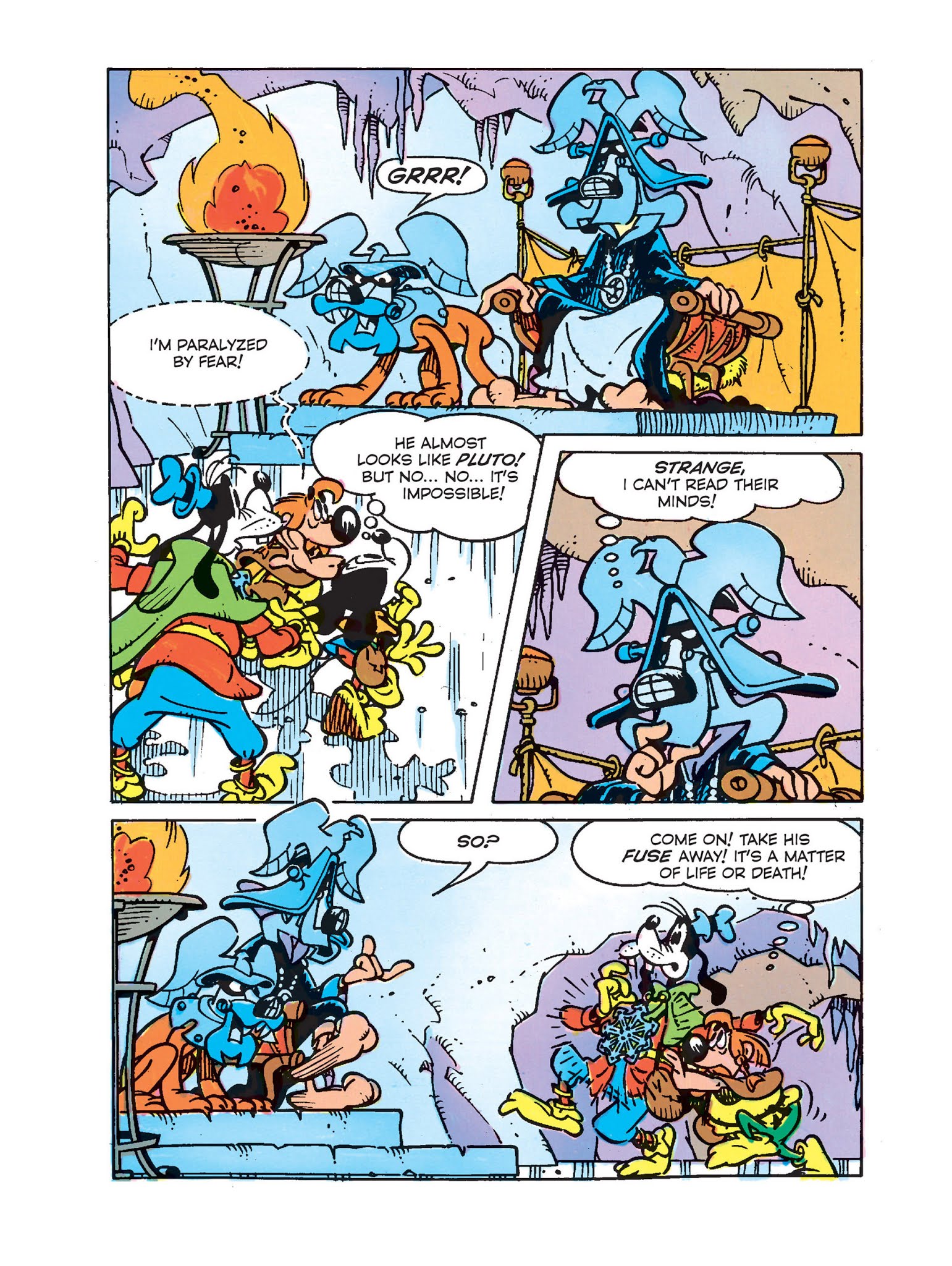 Read online Mickey Mouse in the Sword of Ice comic -  Issue #4 - 46