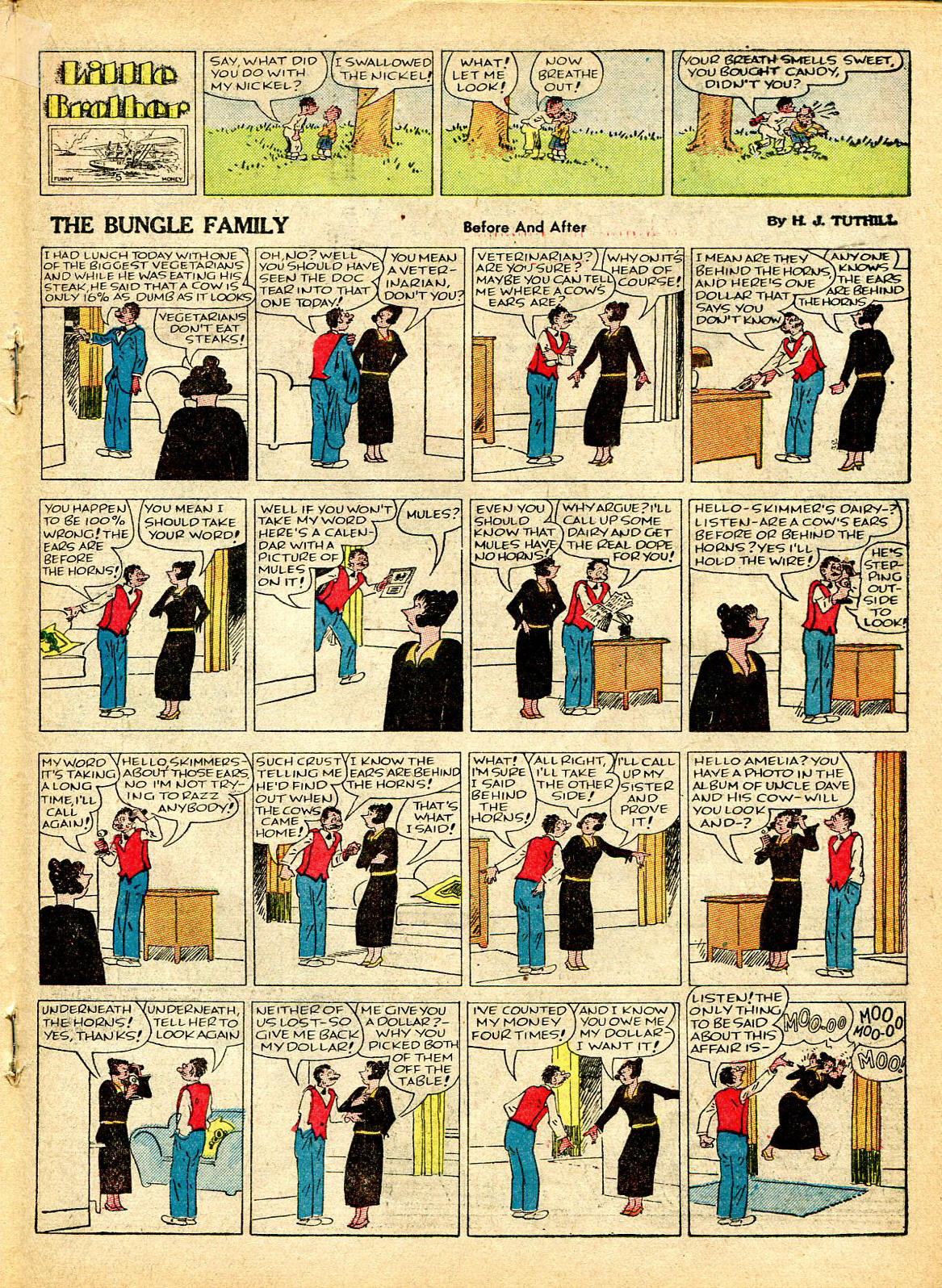 Read online Famous Funnies comic -  Issue #37 - 36