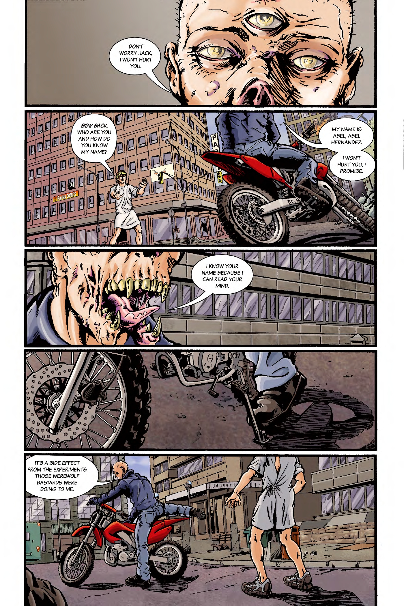 Read online Nazi Werewolves from Outer Space comic -  Issue #4 - 5