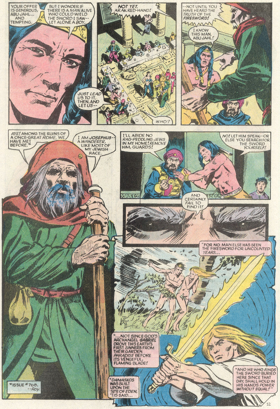 Read online Arak Son of Thunder comic -  Issue #35 - 12