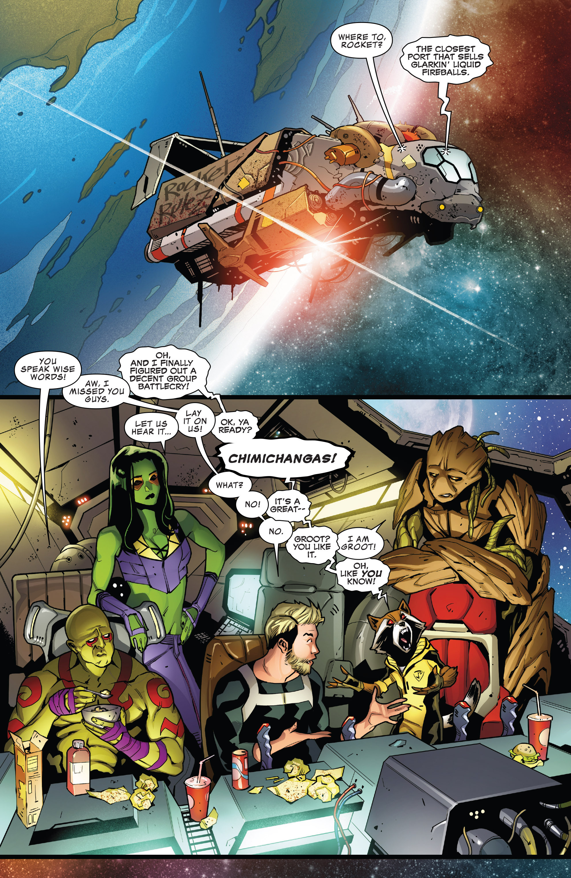 Read online Guardians of the Galaxy (2015) comic -  Issue #19 - 32