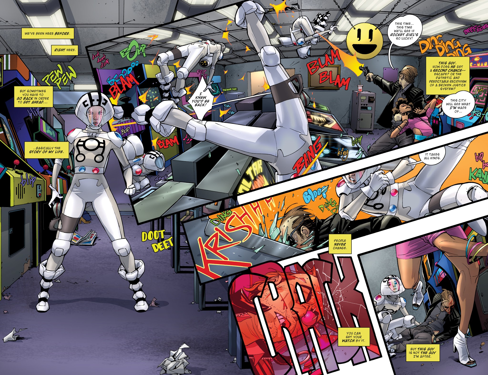 Read online Rocket Girl (2013) comic -  Issue #8 - 4