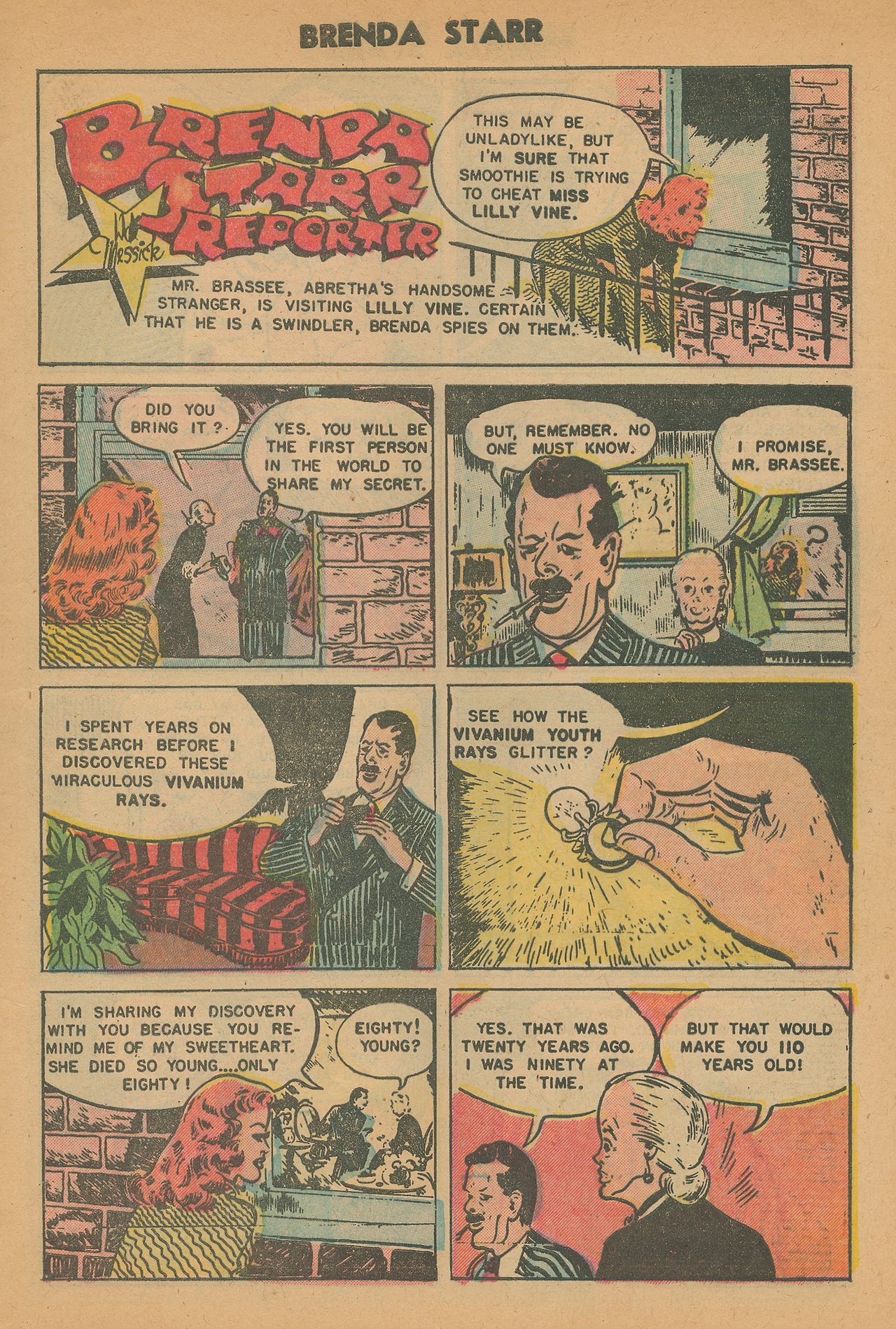 Read online Brenda Starr (1948) comic -  Issue #15 - 5