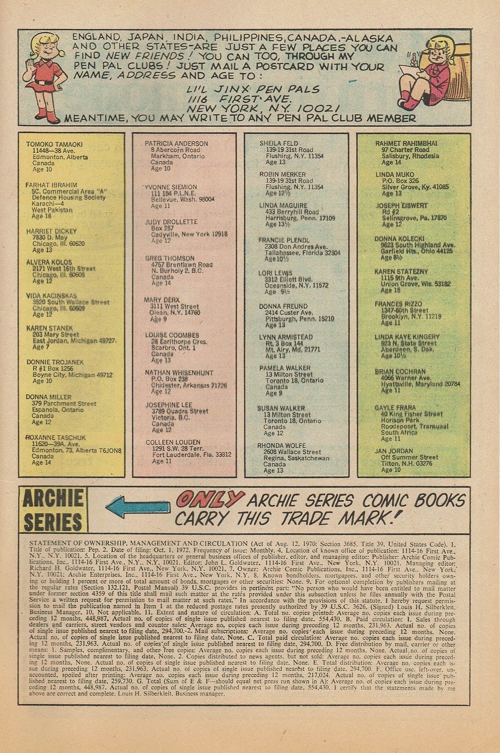 Read online Pep Comics comic -  Issue #276 - 32