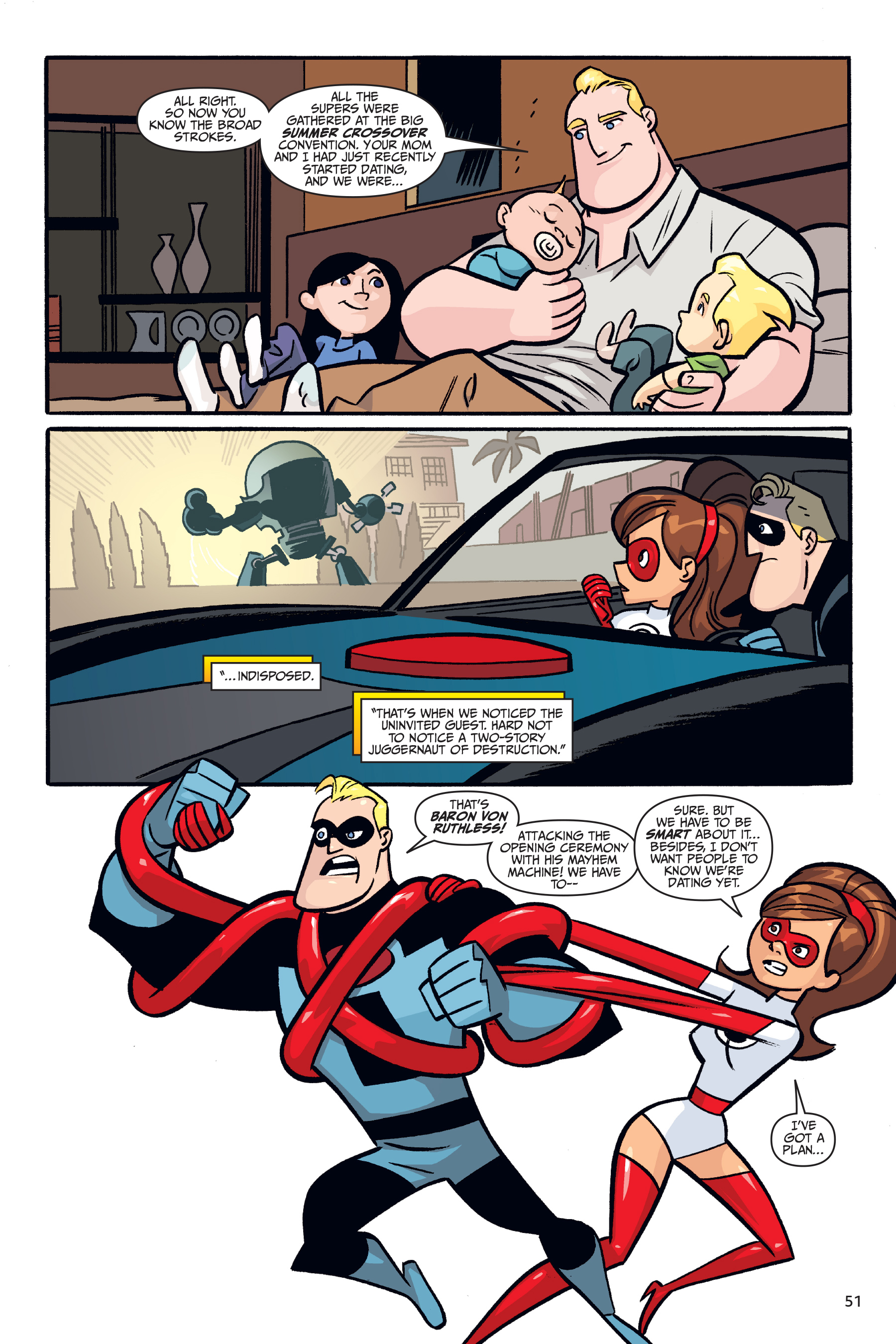 Read online Disney / Pixar The Incredibles 2: Crisis In Mid-Life! & Other Stories comic -  Issue # _TPB - 51