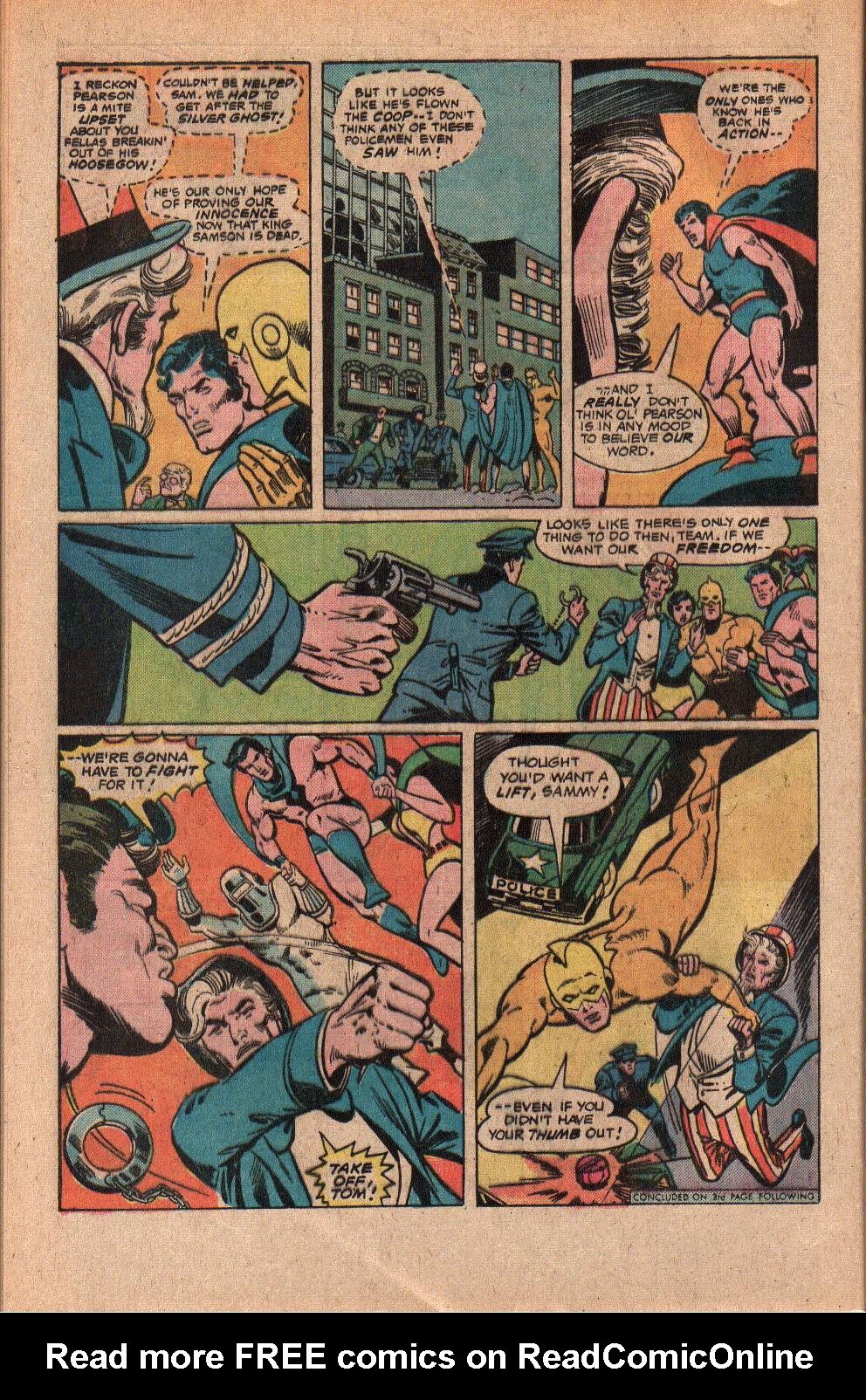 Read online Freedom Fighters (1976) comic -  Issue #5 - 28
