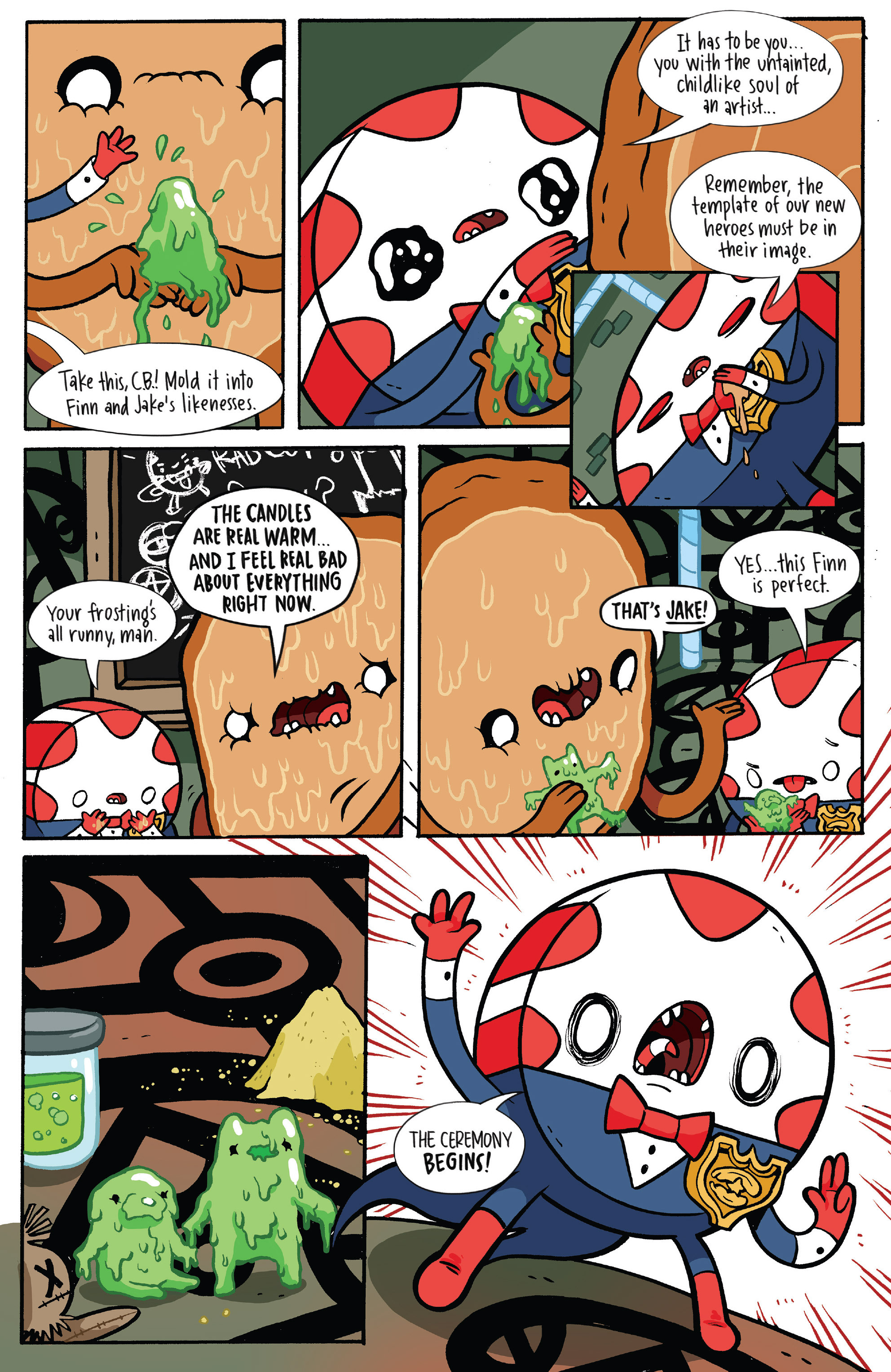 Read online Adventure Time: Candy Capers comic -  Issue #6 - 9