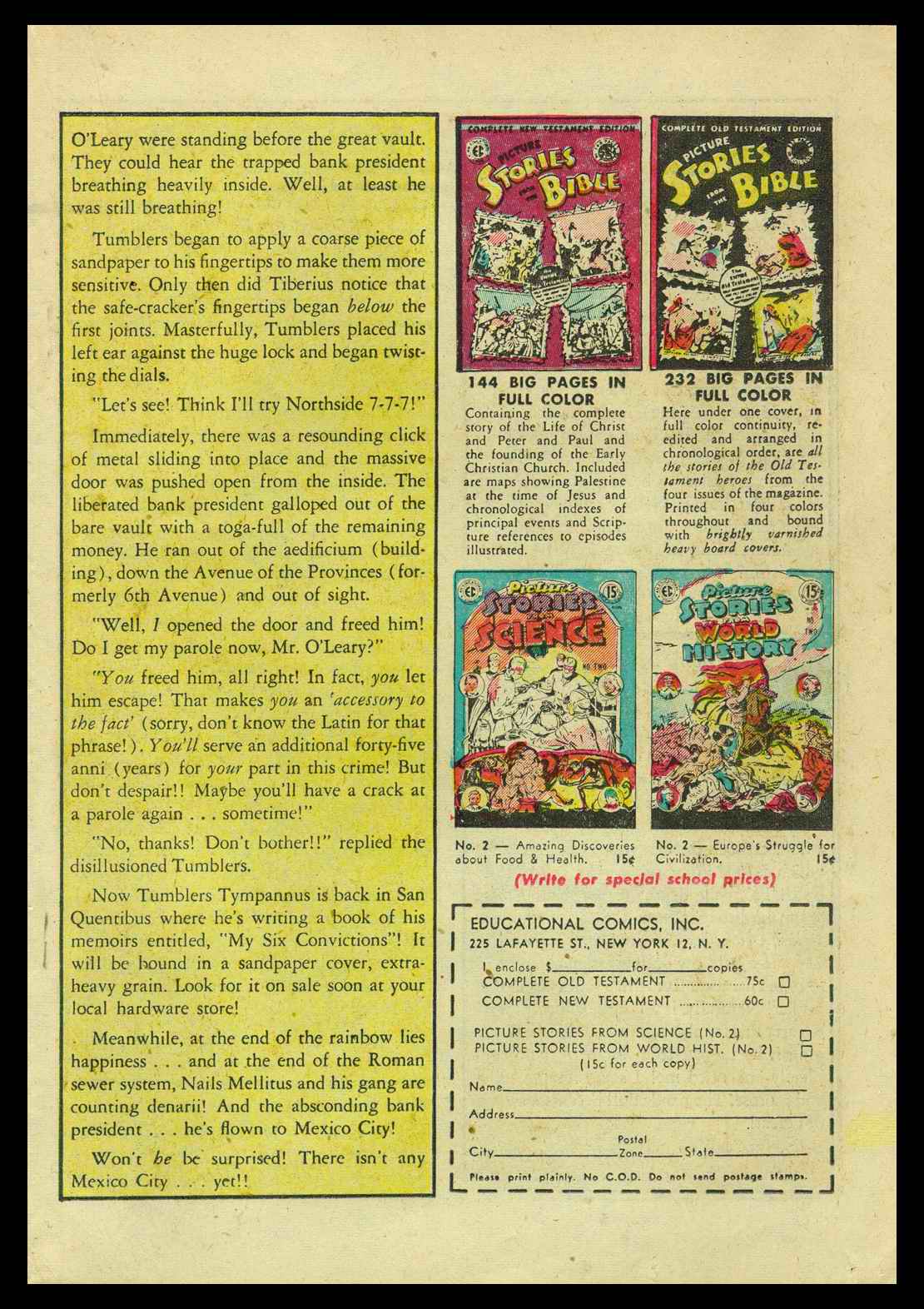 Read online MAD comic -  Issue #4 - 19