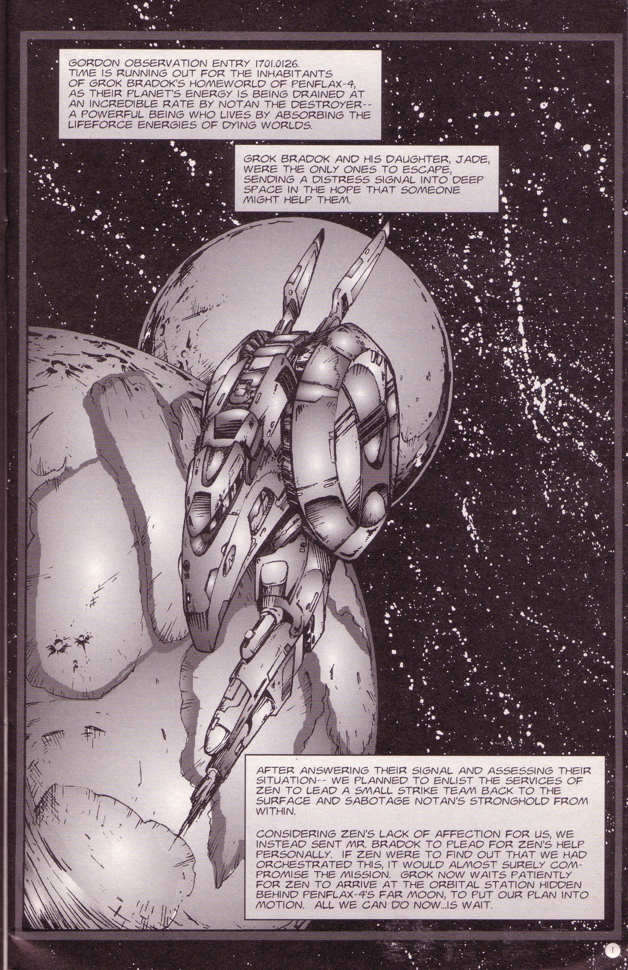 Read online Zen Intergalactic Ninja: Starquest comic -  Issue #2 - 3