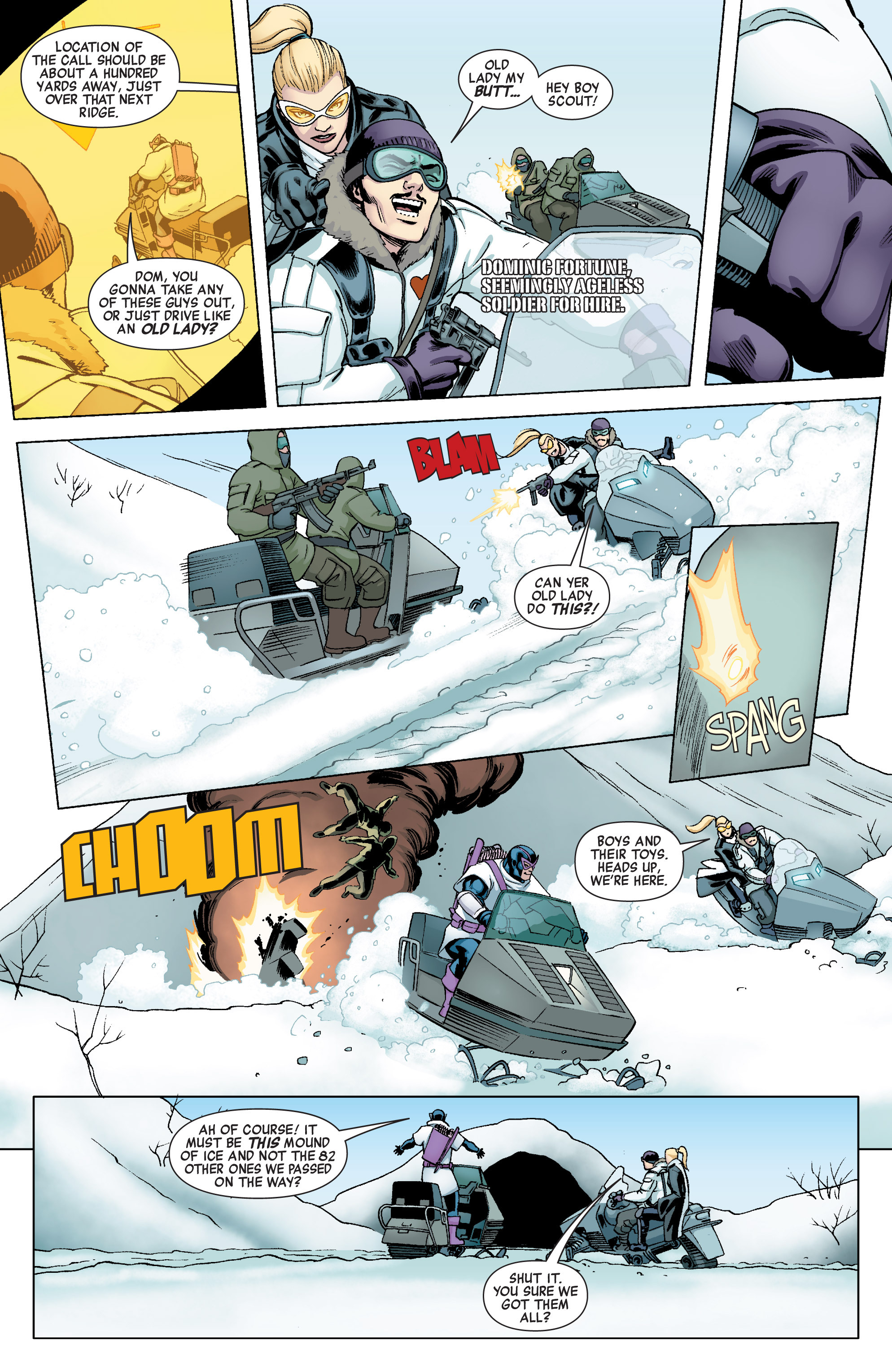 Read online Widowmaker comic -  Issue #1 - 14