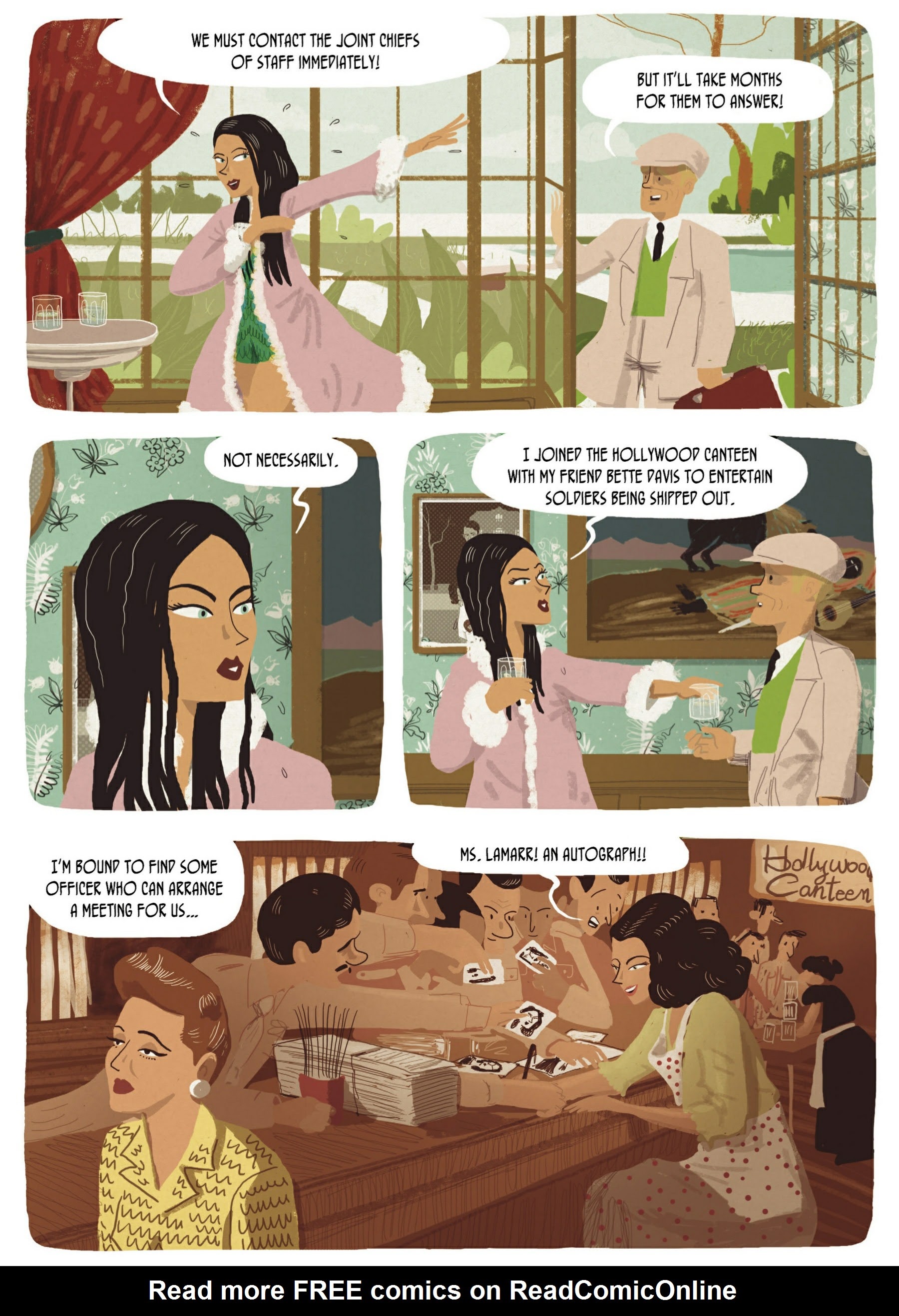 Read online Hedy Lamarr: An Incredible Life comic -  Issue # TPB (Part 2) - 25