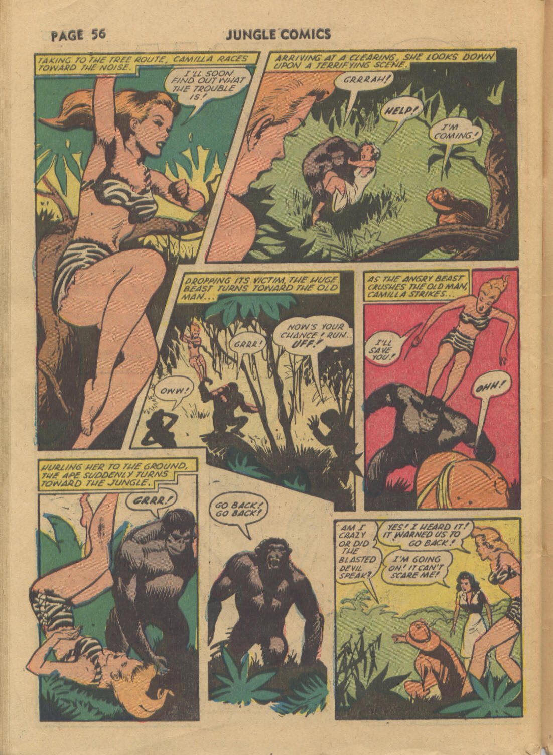 Read online Jungle Comics comic -  Issue #34 - 58