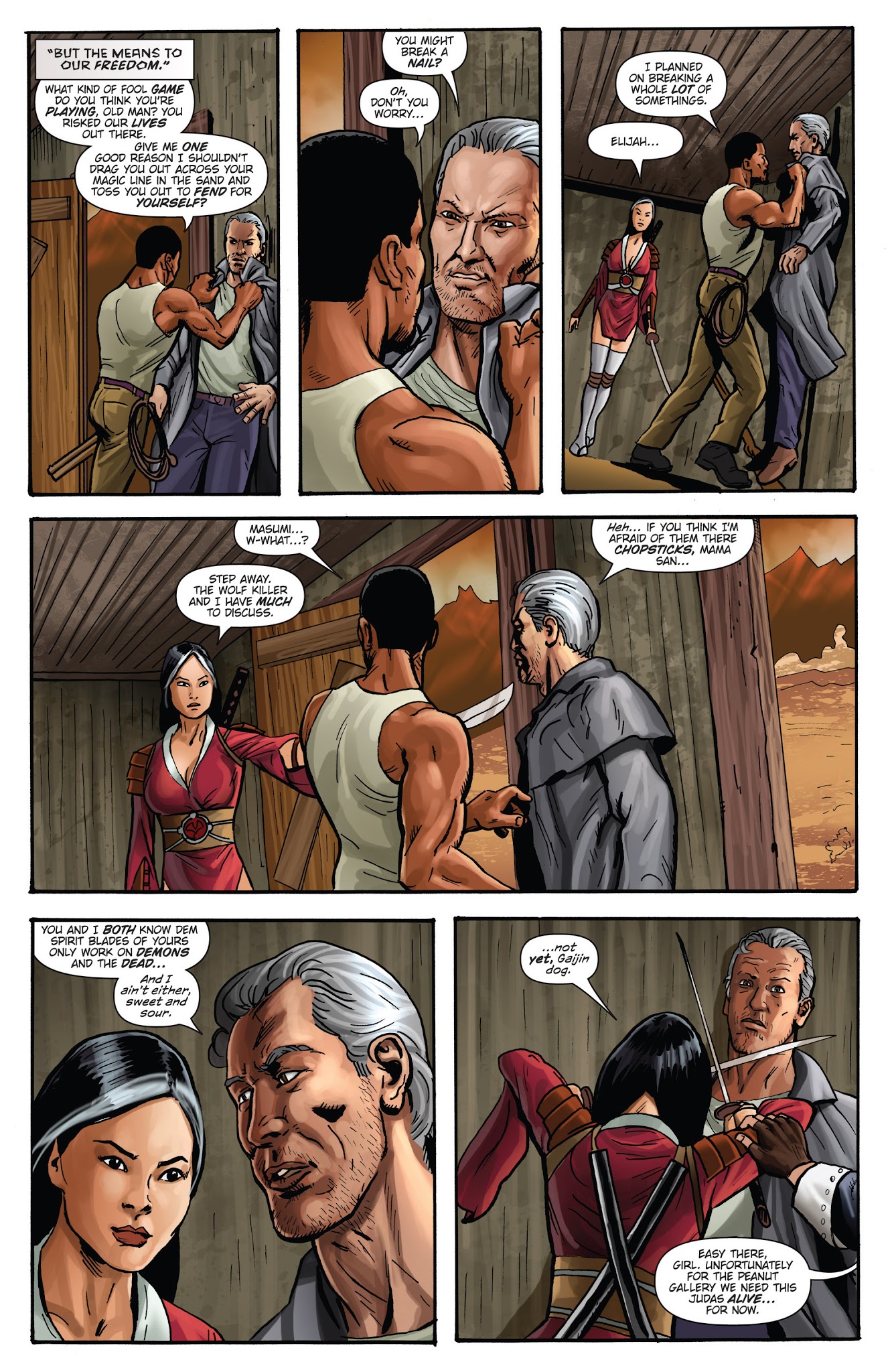 Read online Grimm Fairy Tales presents Hunters: The Shadowlands comic -  Issue # TPB - 62