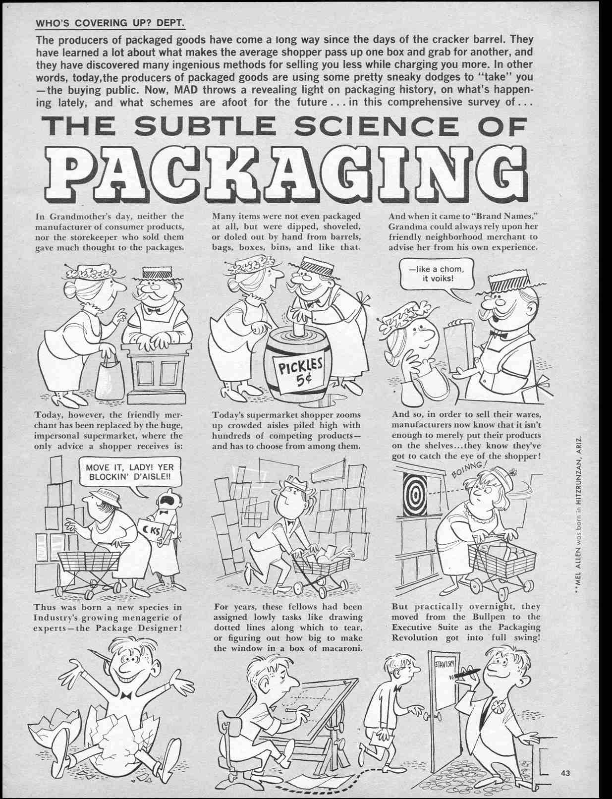 Read online MAD comic -  Issue #73 - 45