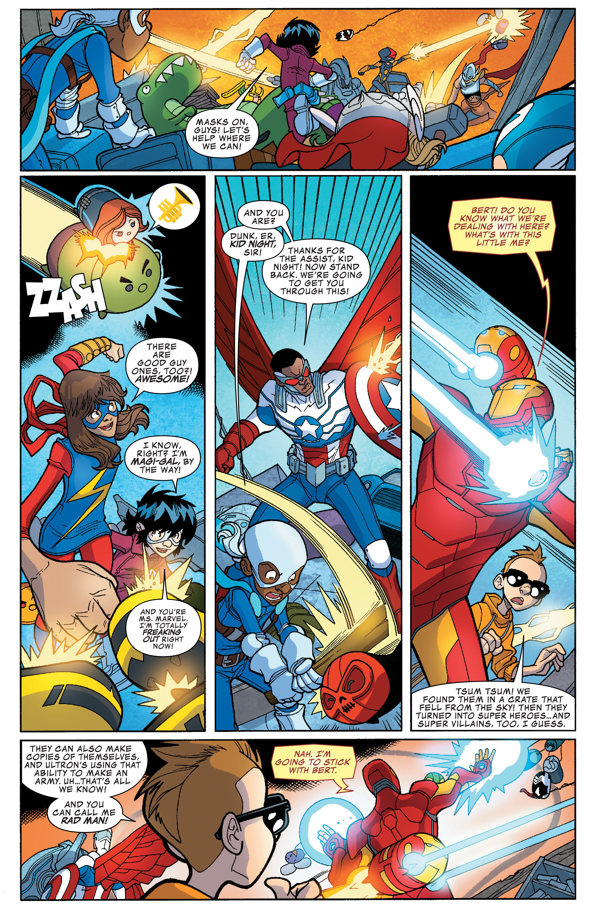 Read online Marvel Tsum Tsum comic -  Issue #4 - 12