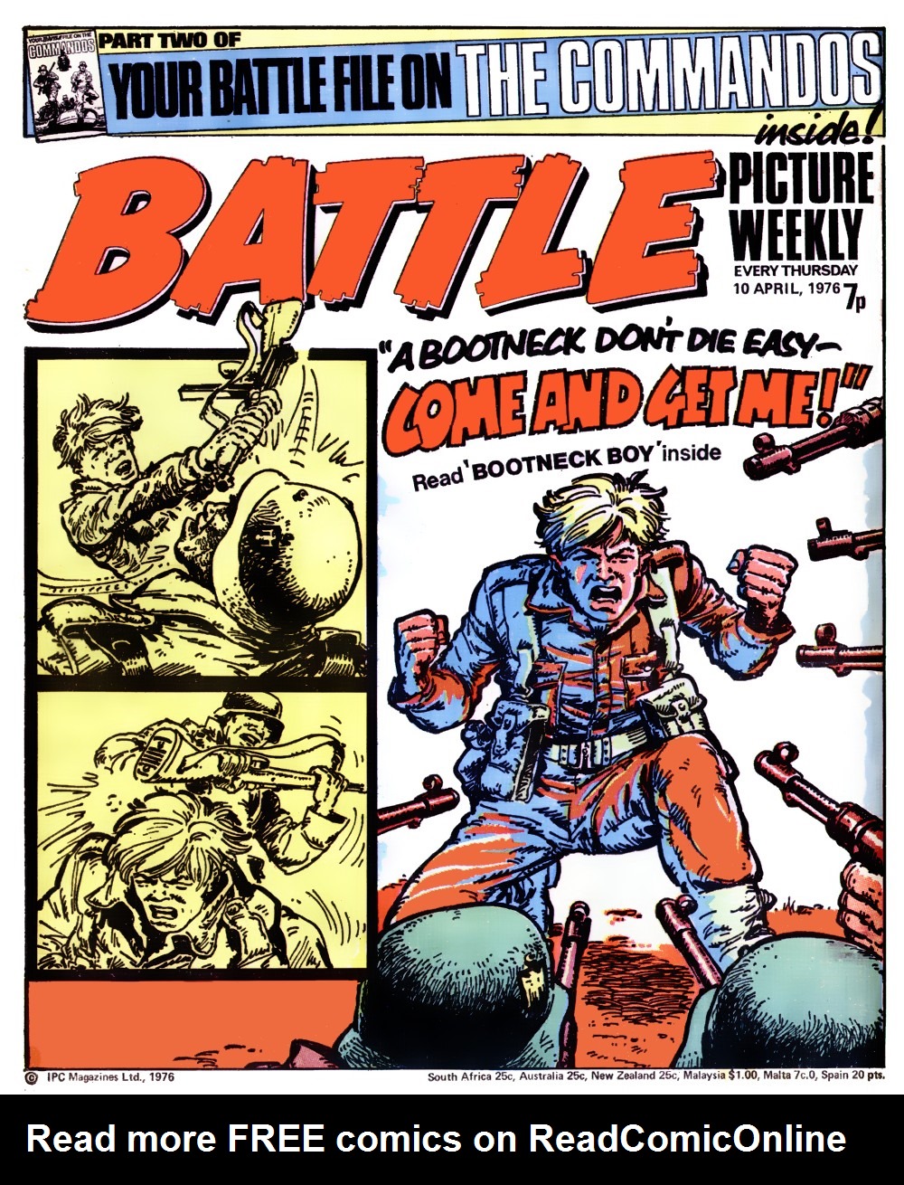 Read online Battle Picture Weekly comic -  Issue #58 - 1