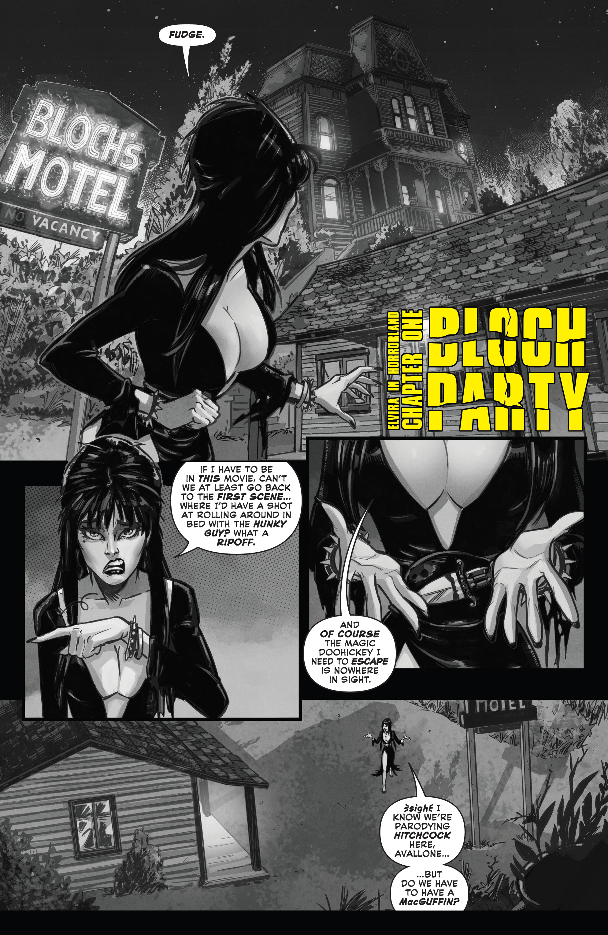 Read online Elvira in Horrorland comic -  Issue #1 - 7