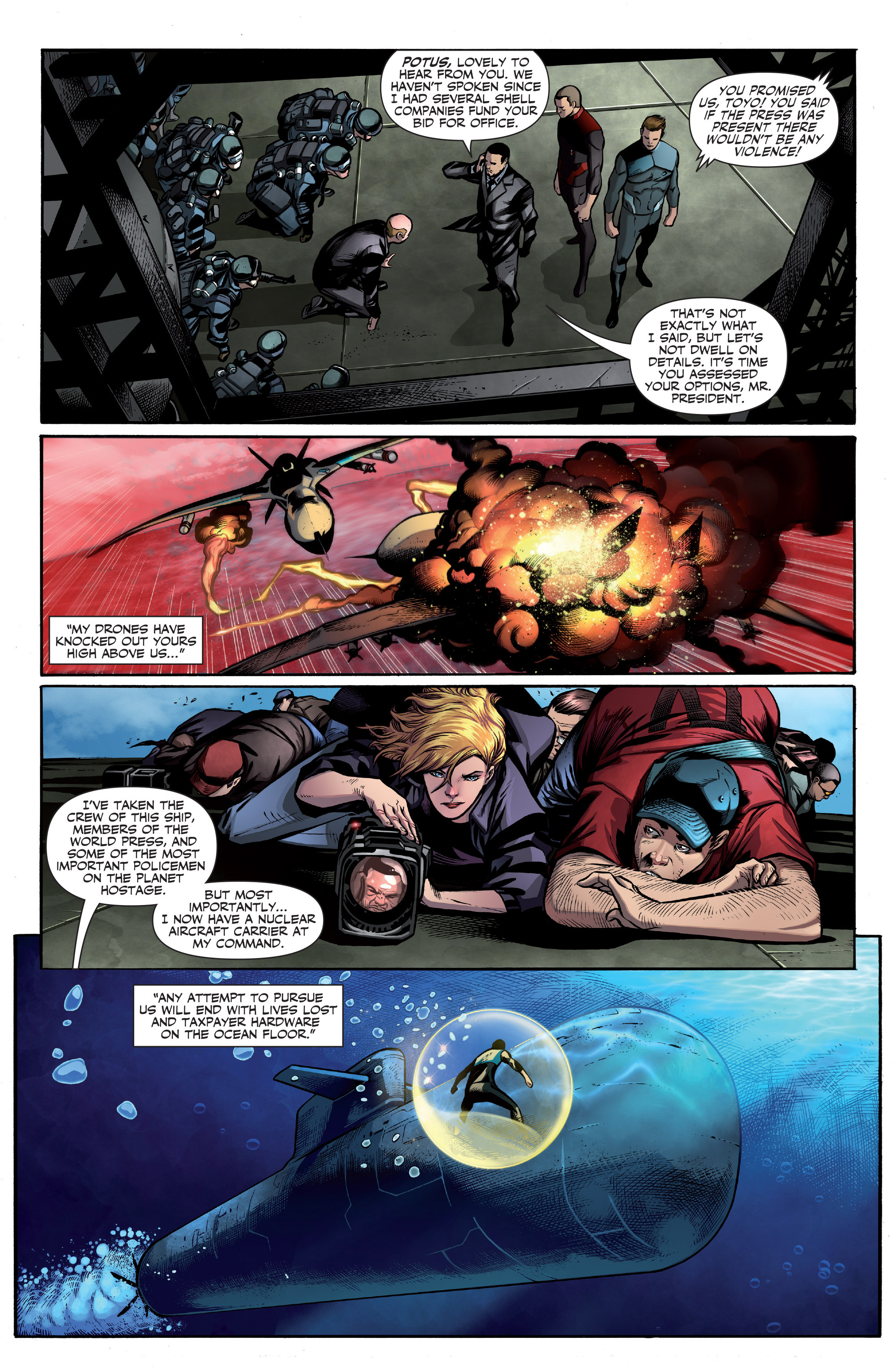 Read online Harbinger: Omegas comic -  Issue # TPB - 13