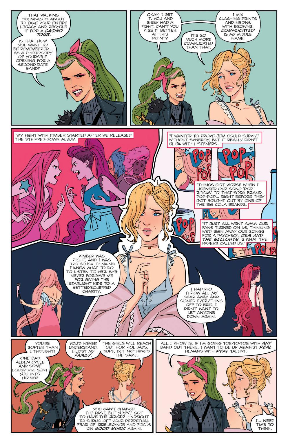 Read online Jem and the Holograms 20/20 comic -  Issue # Full - 12
