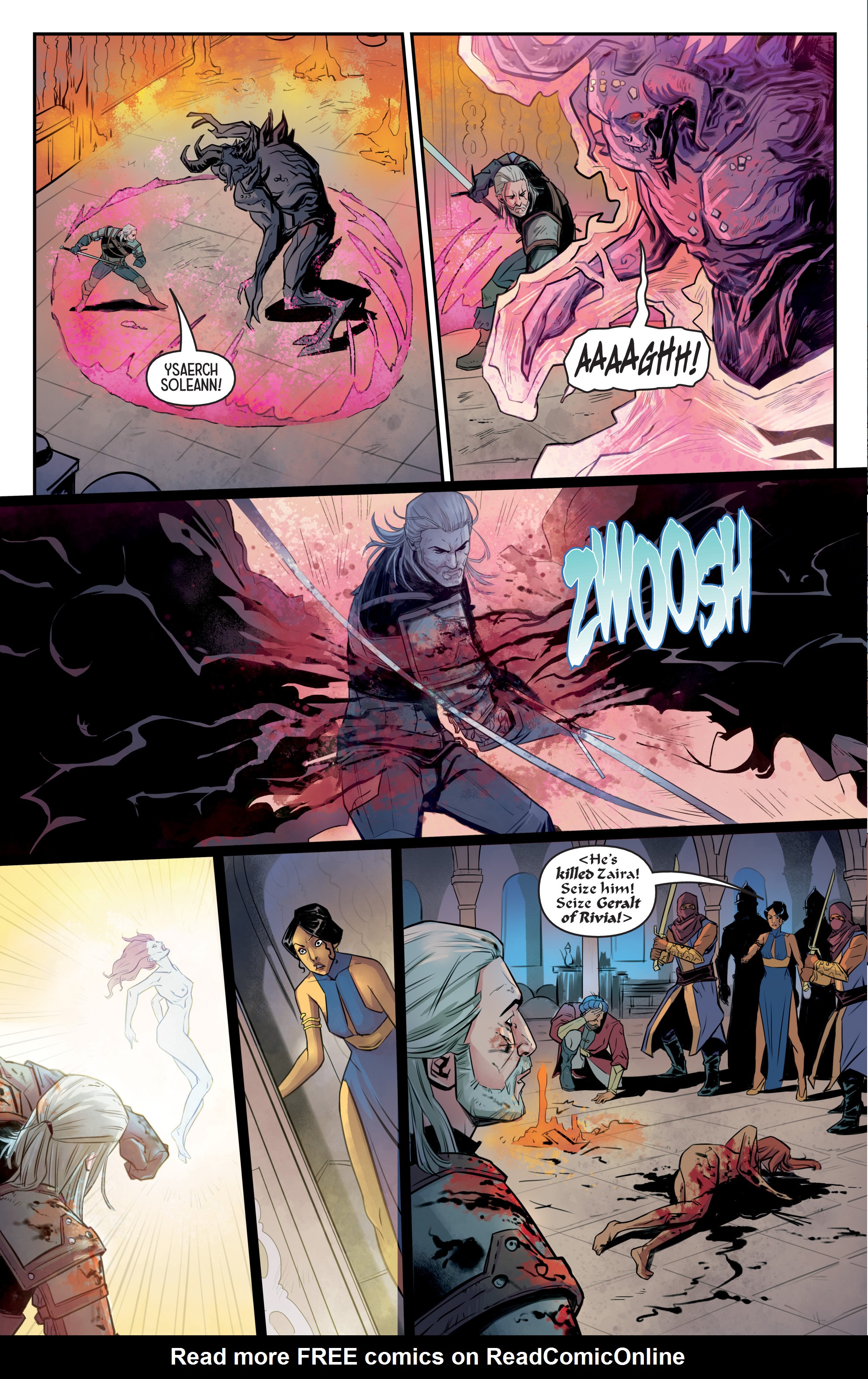 Read online The Witcher: Of Flesh and Flame comic -  Issue # _TPB - 80