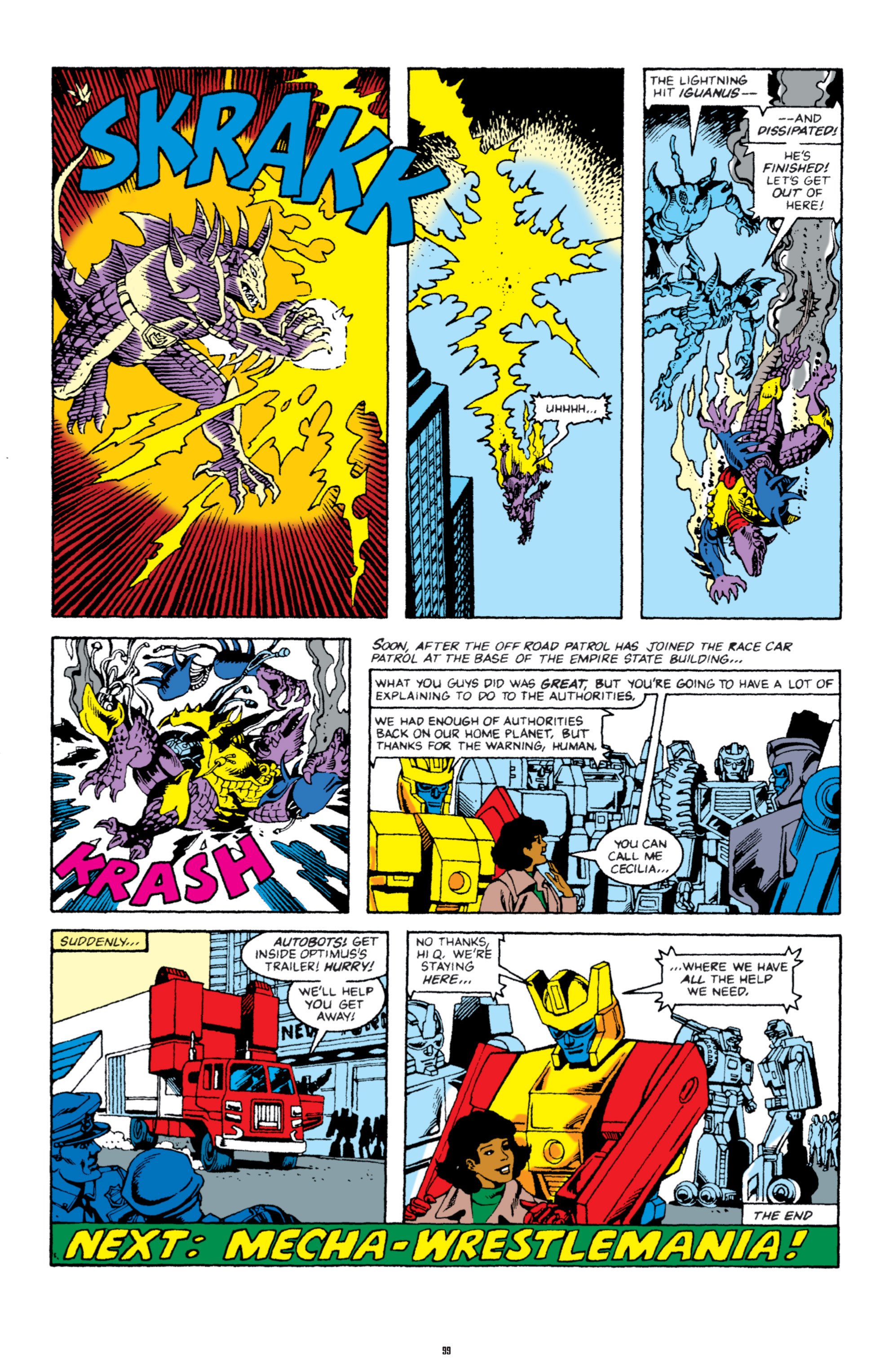 Read online The Transformers Classics comic -  Issue # TPB 5 - 100