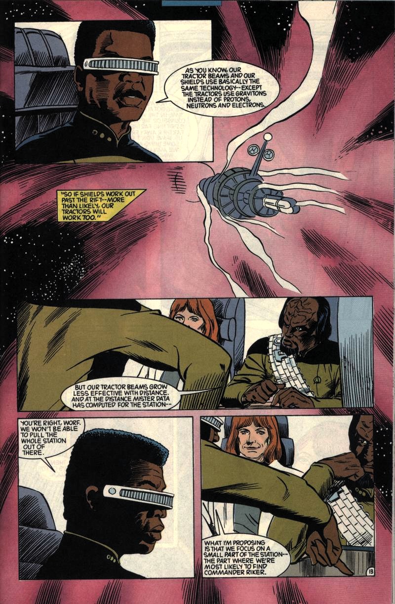 Read online Star Trek: The Next Generation (1989) comic -  Issue #31 - 14