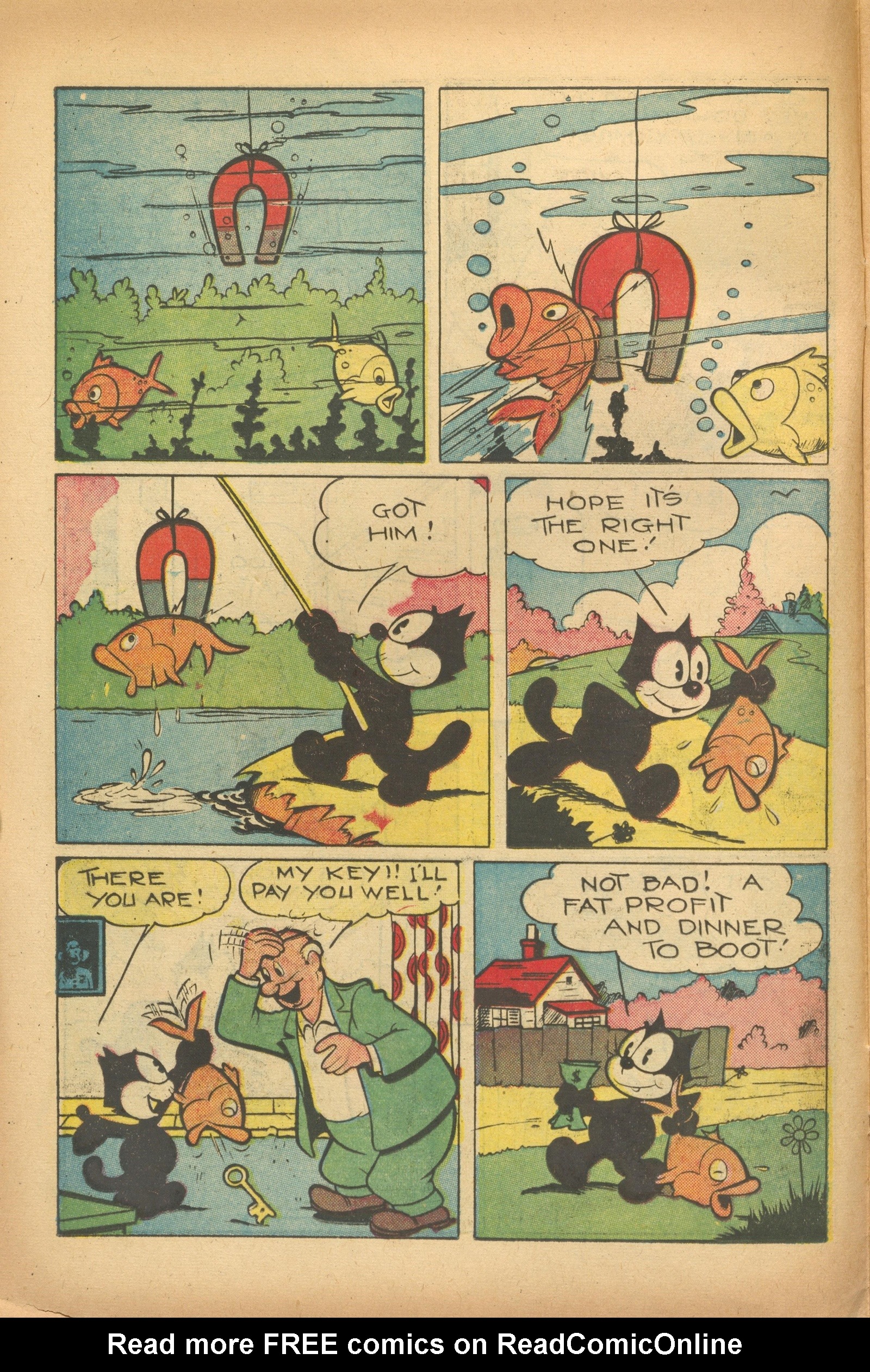 Read online Felix the Cat (1951) comic -  Issue #22 - 12