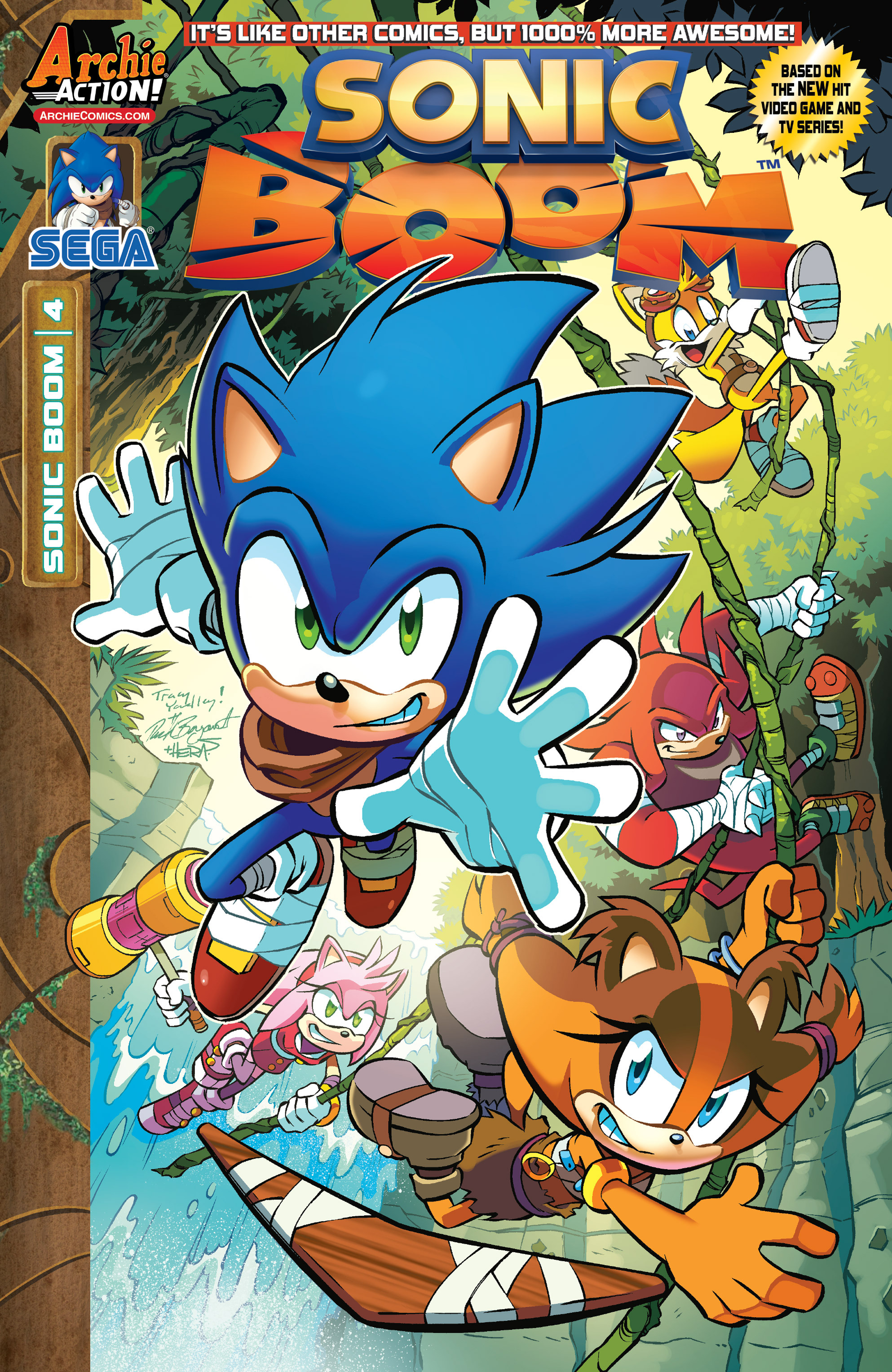 Read online Sonic Boom comic -  Issue #4 - 1