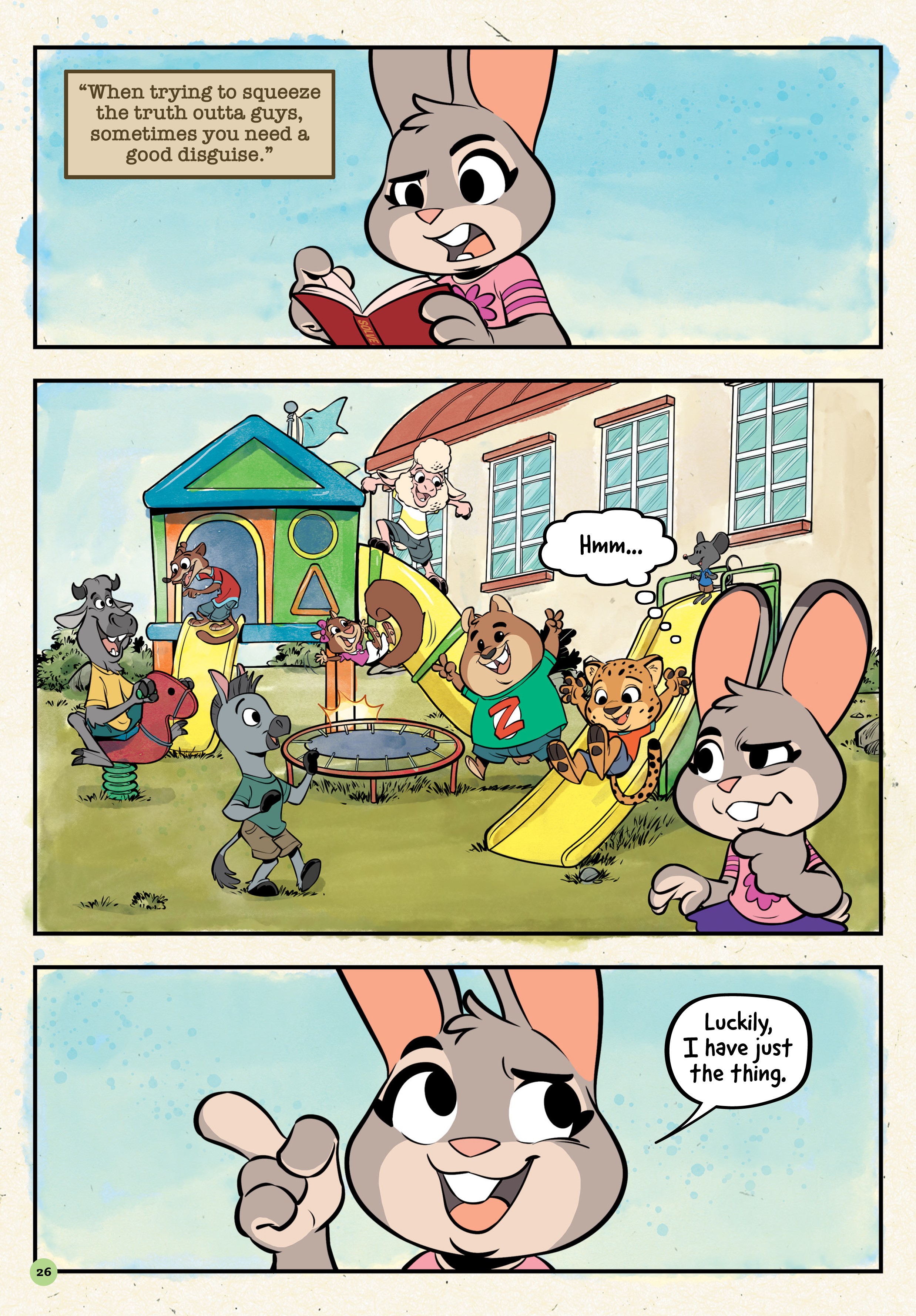 Read online Zootopia: A Hard Day's Work comic -  Issue # Full - 26