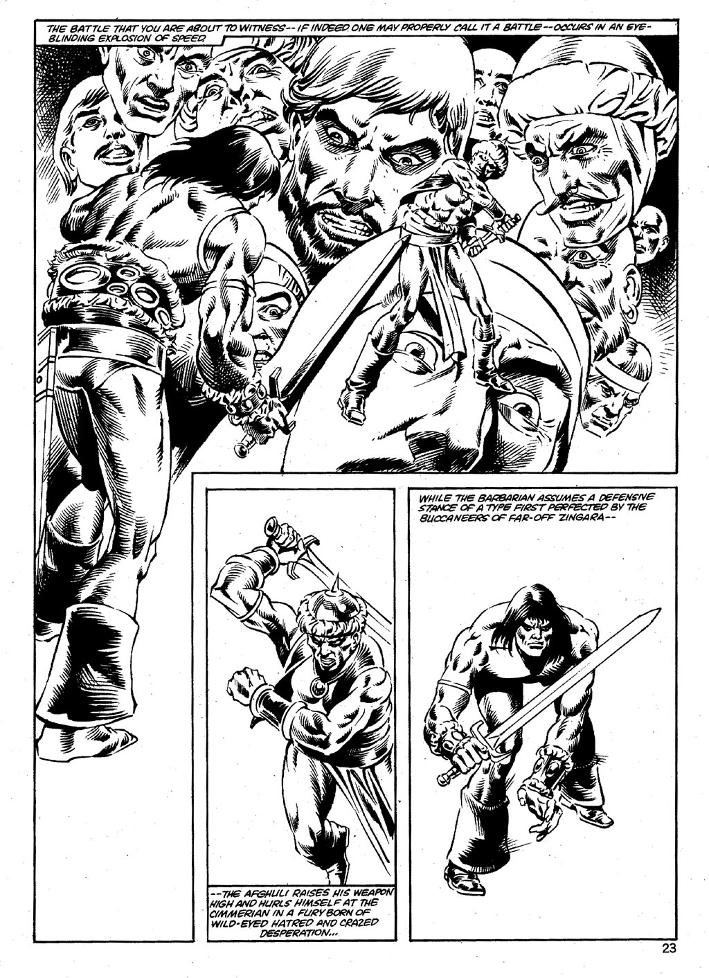 The Savage Sword Of Conan issue 85 - Page 23