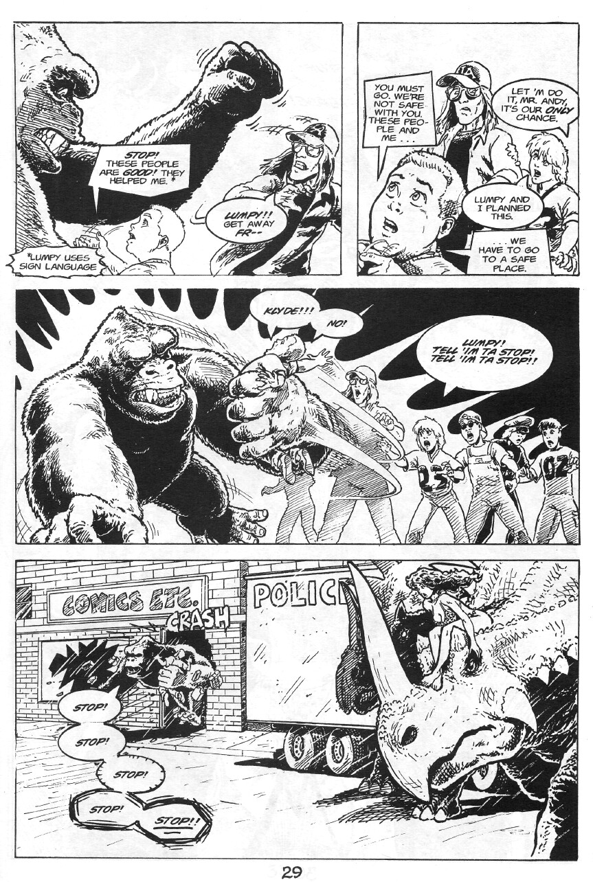 Read online Cavewoman: Rain comic -  Issue #4 - 33