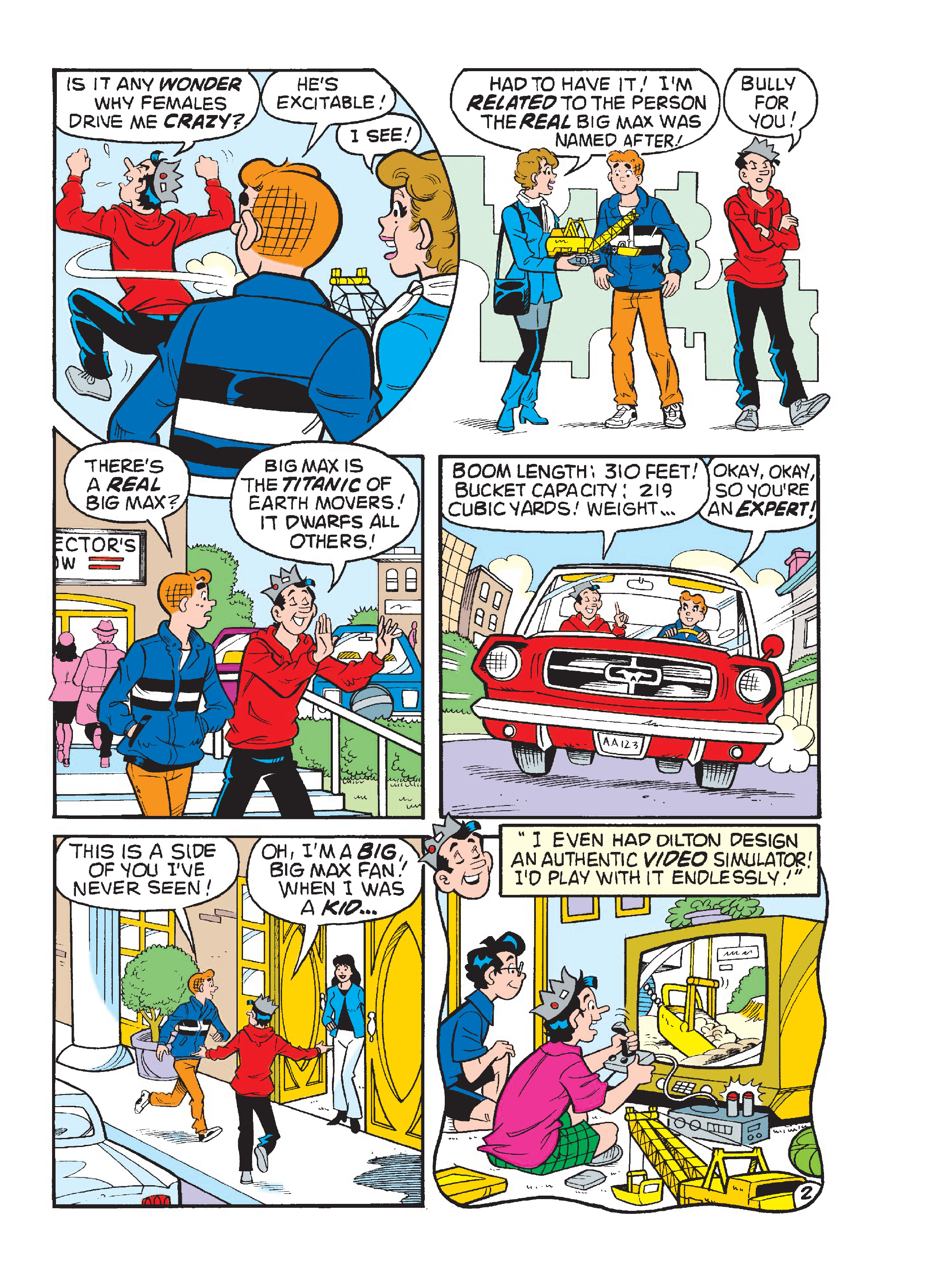 Read online Archie And Me Comics Digest comic -  Issue #21 - 127