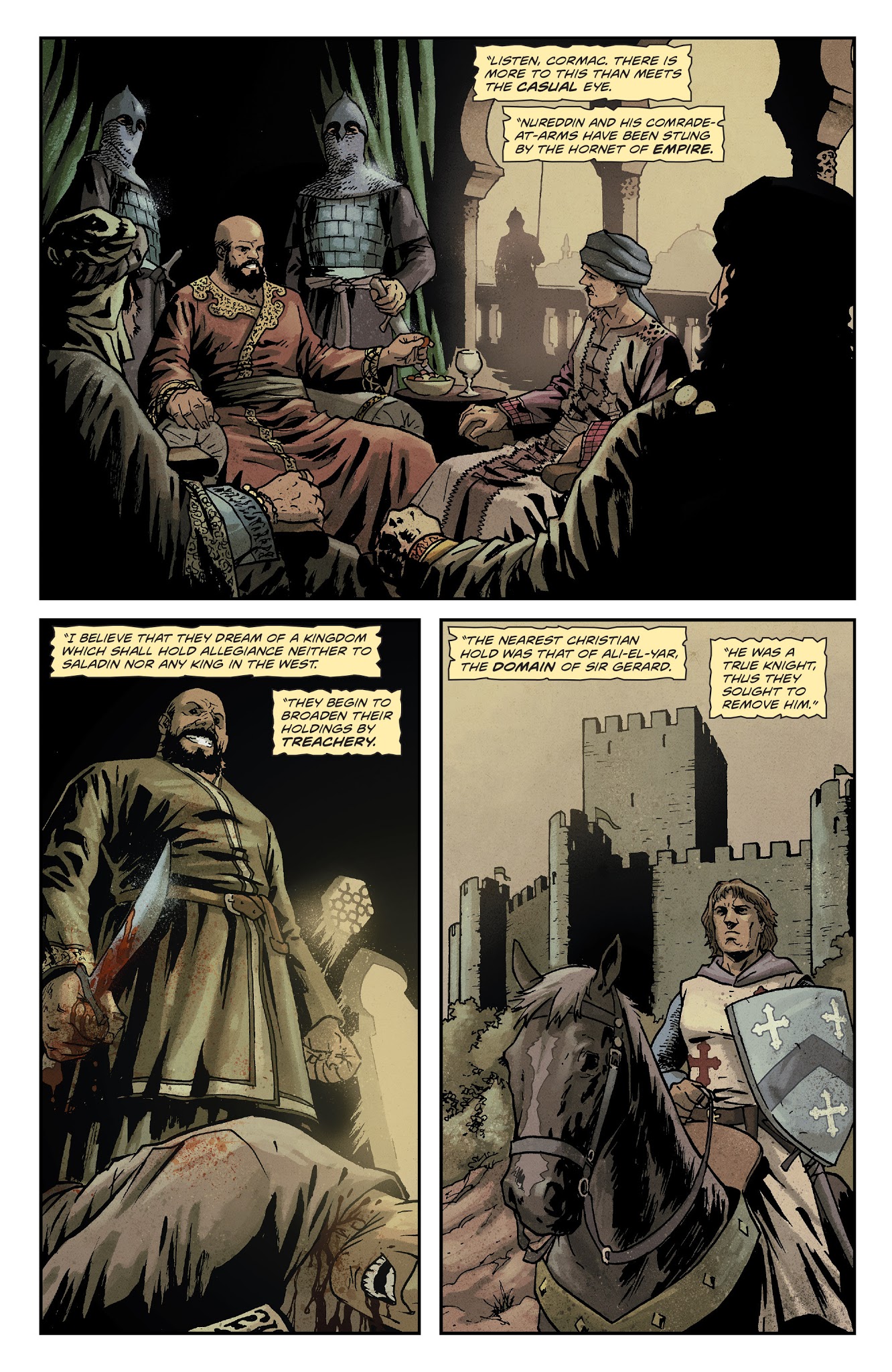 Read online Hawks of Outremer comic -  Issue # TPB - 35