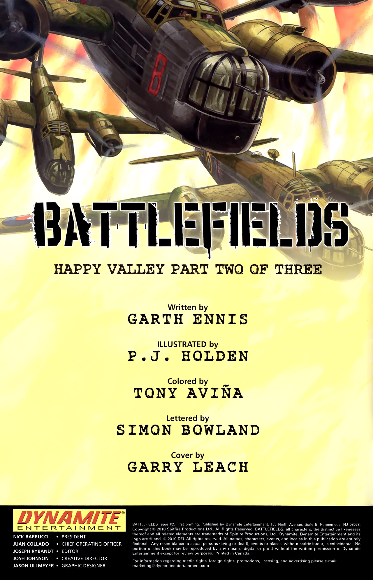 Read online Battlefields (2010) comic -  Issue #2 - 2