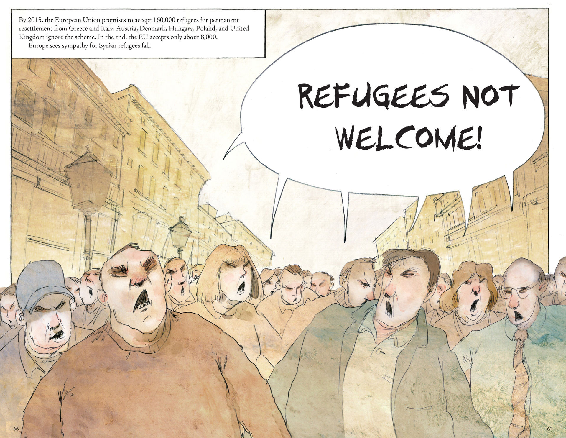 Read online The Unwanted: Stories of the Syrian Refugees comic -  Issue # TPB - 61