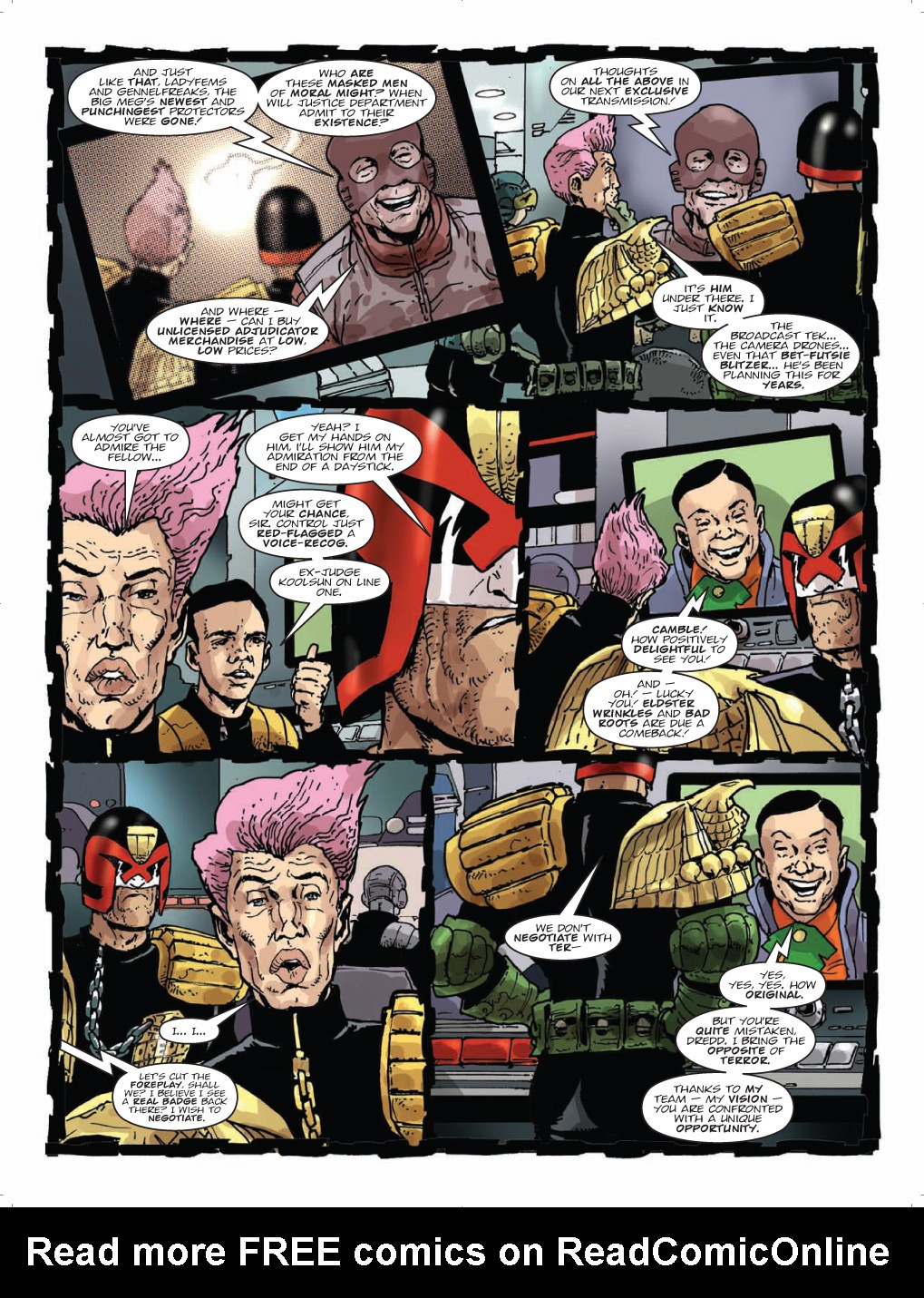 Read online Judge Dredd Megazine (Vol. 5) comic -  Issue #323 - 12