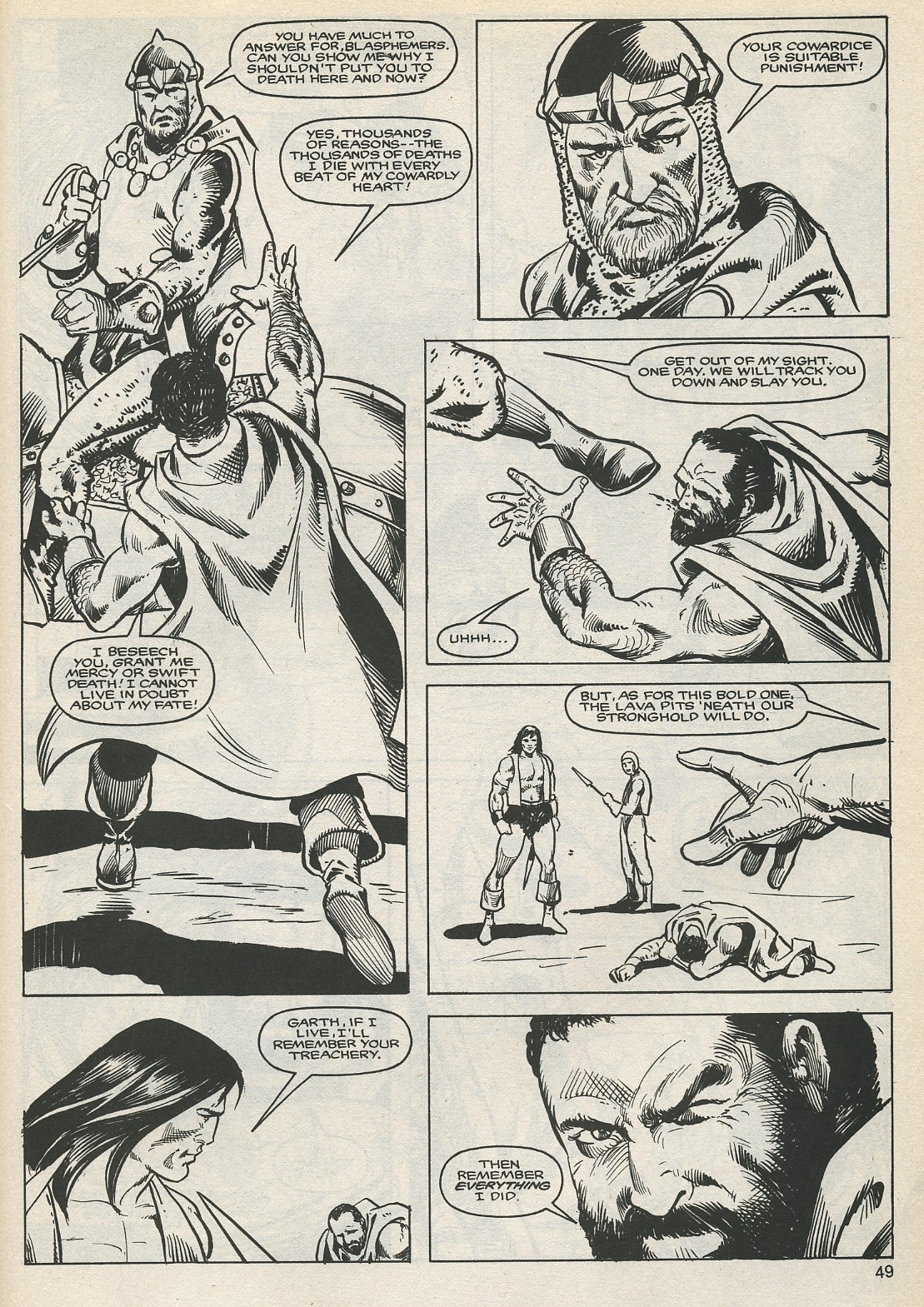 Read online The Savage Sword Of Conan comic -  Issue #127 - 49