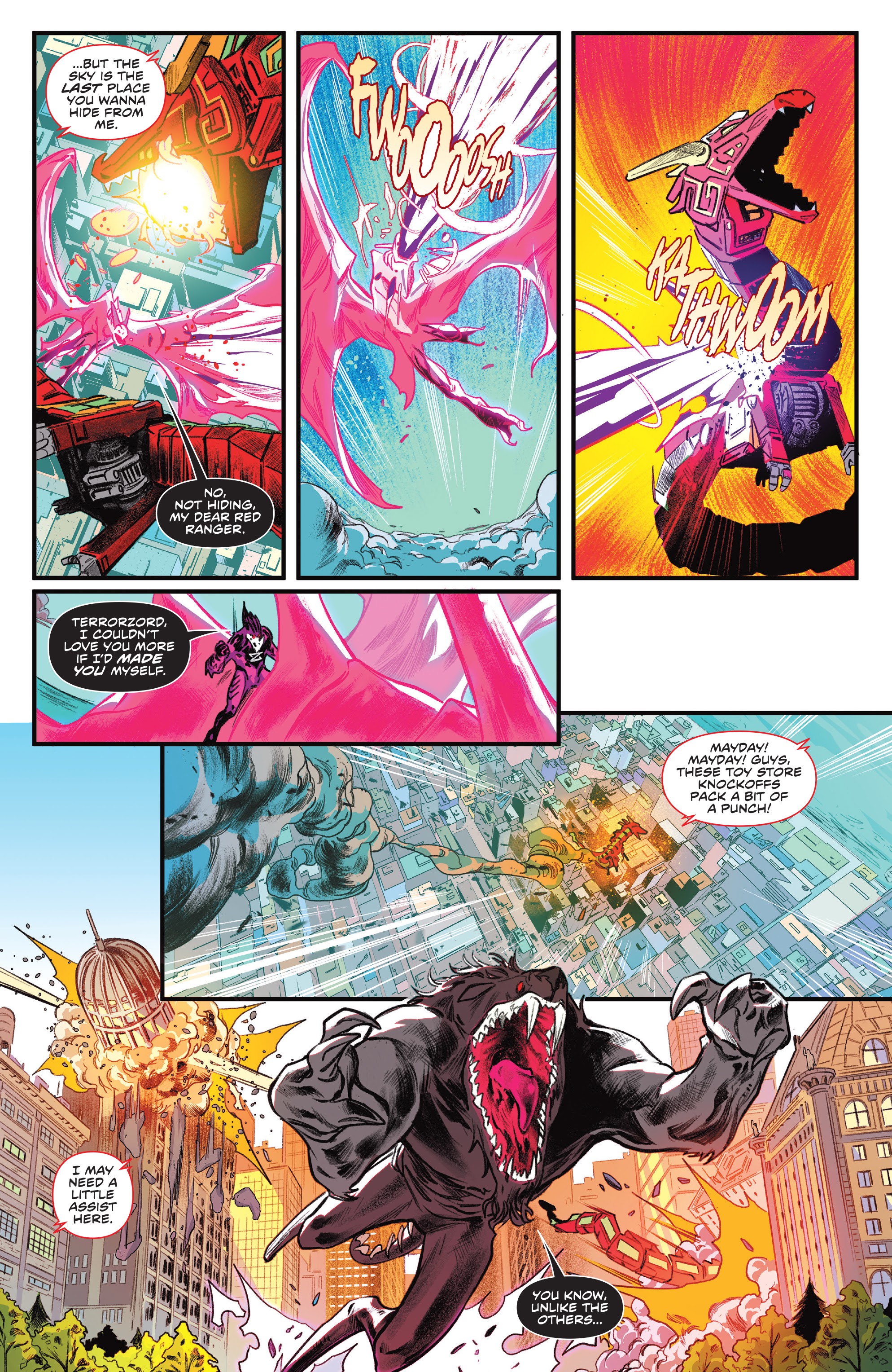 Read online Mighty Morphin Power Rangers comic -  Issue #55 - 5