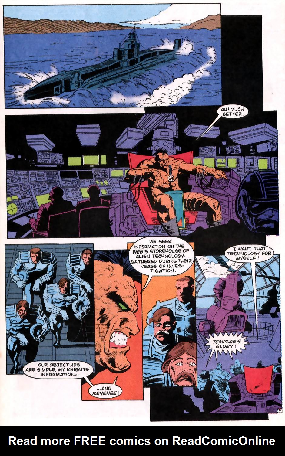 Read online The Web (1991) comic -  Issue #10 - 10