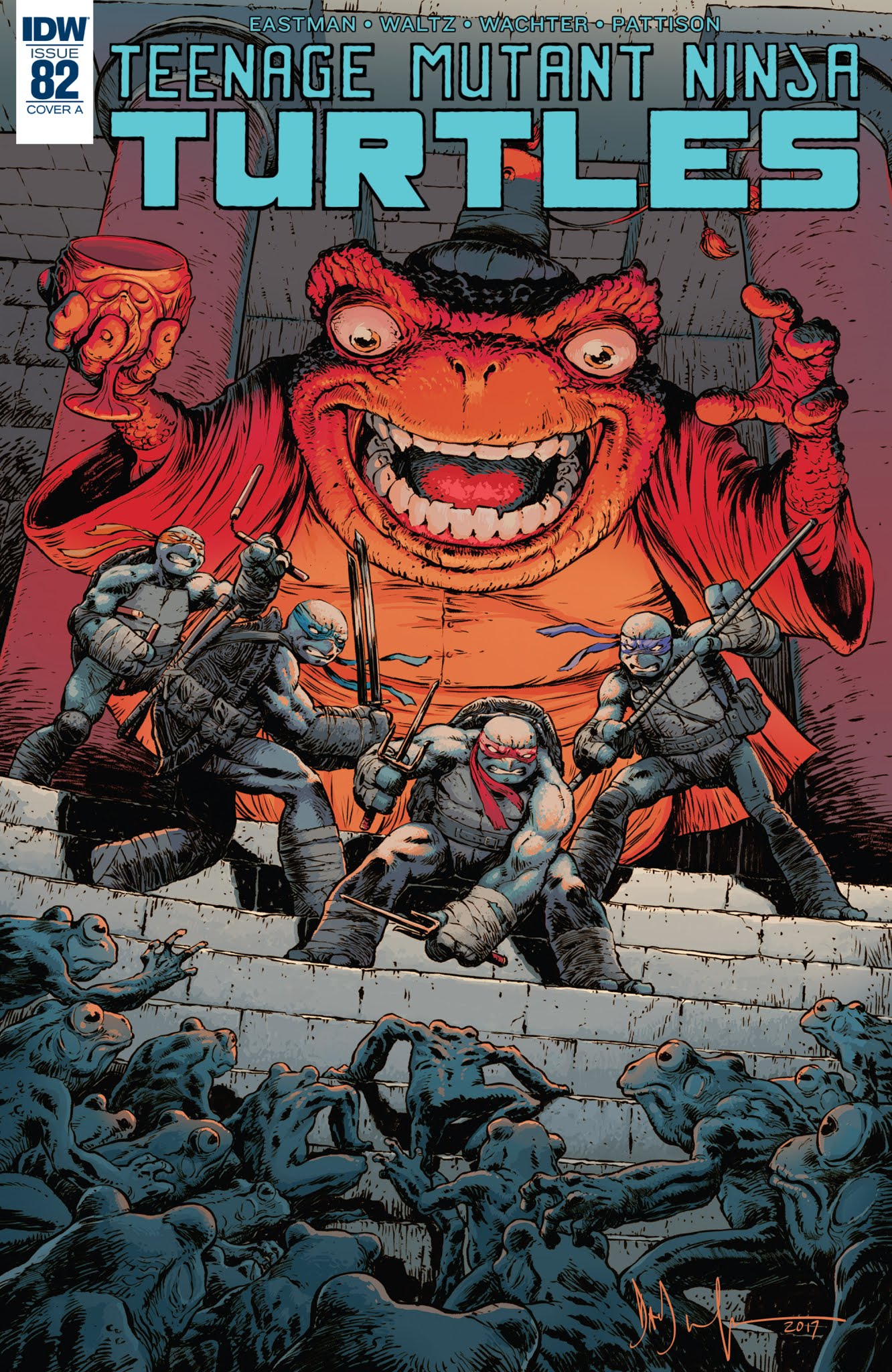 Read online Teenage Mutant Ninja Turtles (2011) comic -  Issue #82 - 1