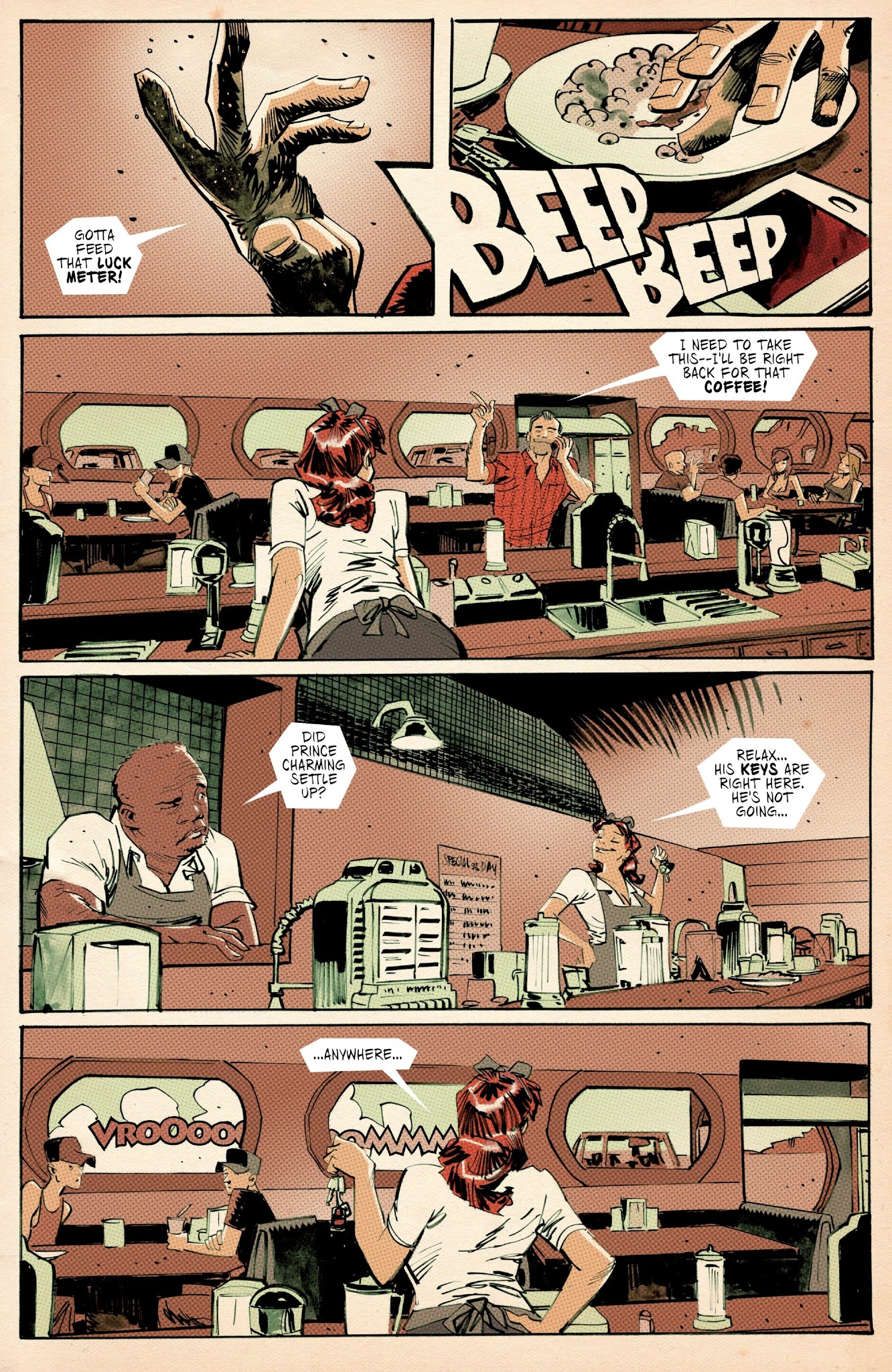 Read online Slots comic -  Issue #1 - 4