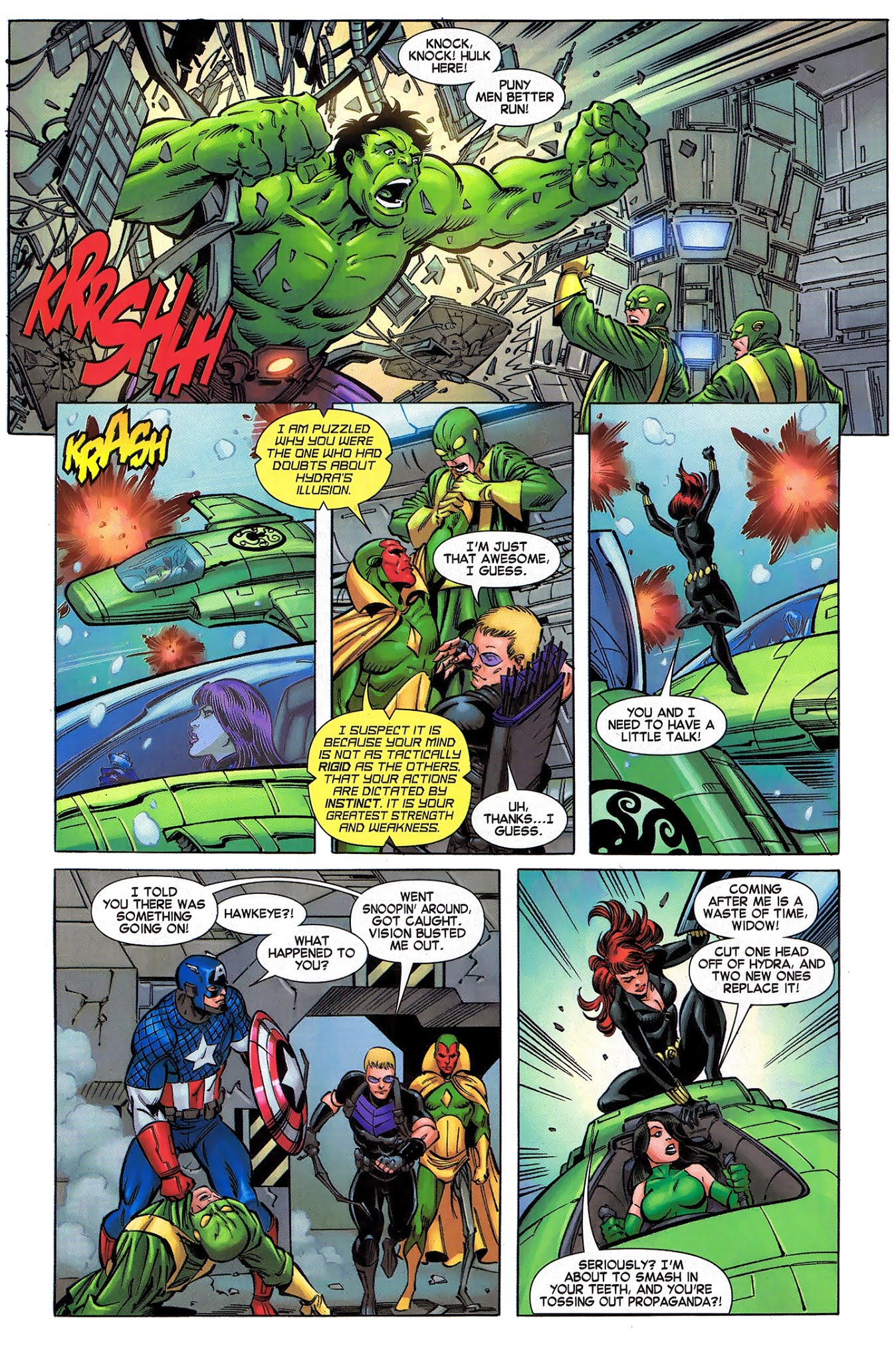 Read online AAFES 14th Edition [The Avengers: Double Vision] comic -  Issue # Full - 27